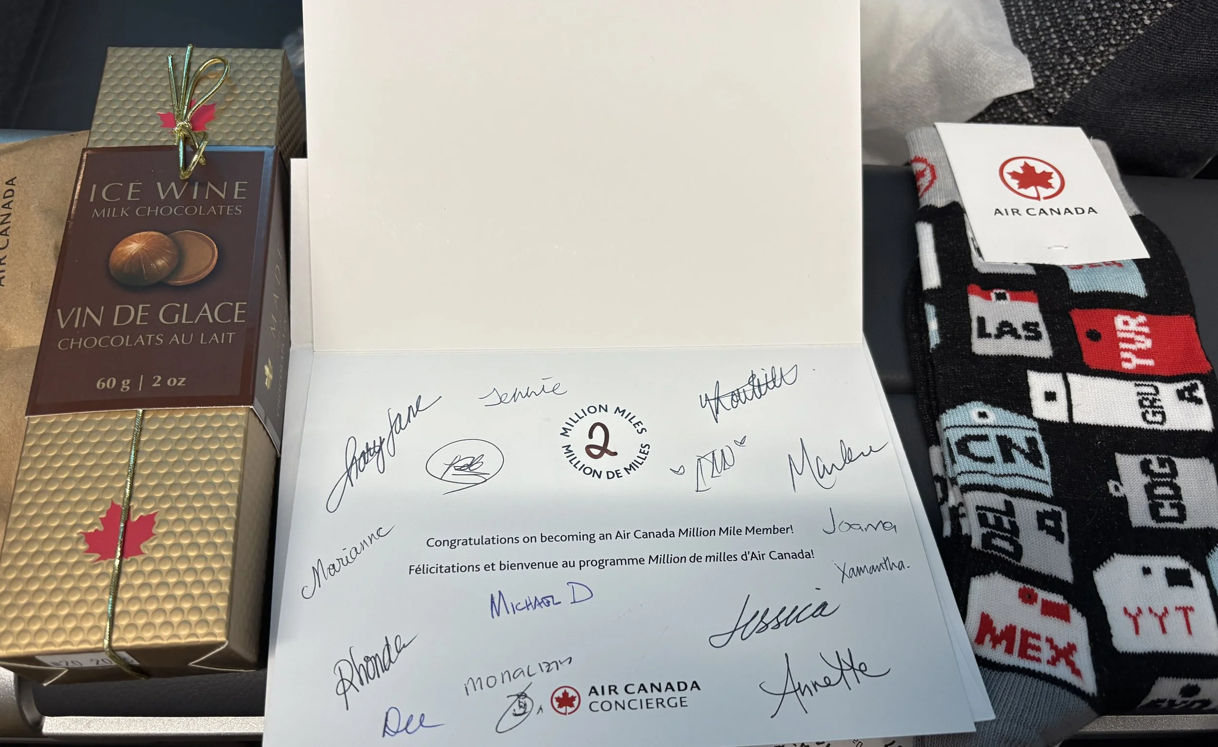  Small gift from the Toronto Concierge team 