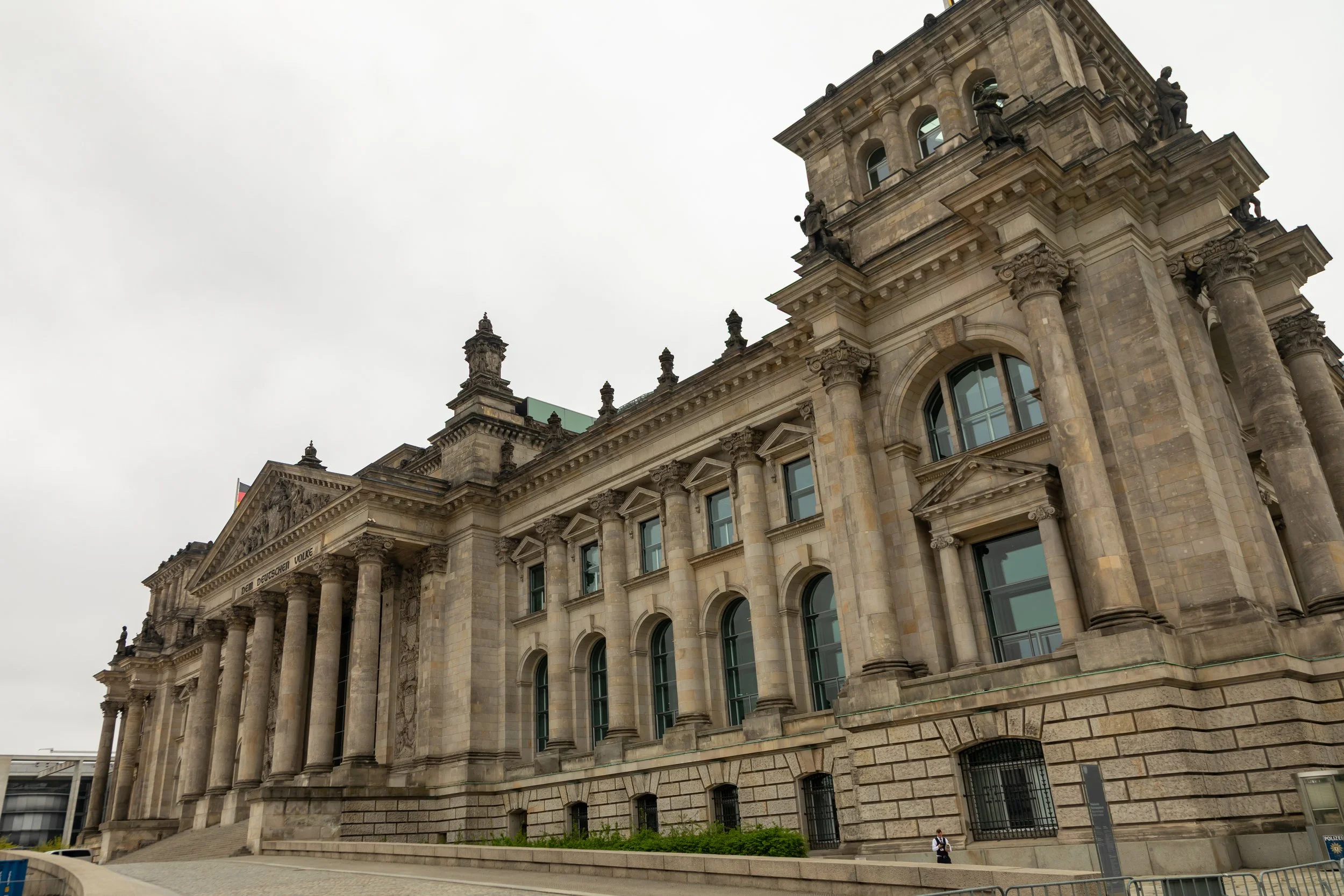  Side profile of Reichstag (Parliament) Building 