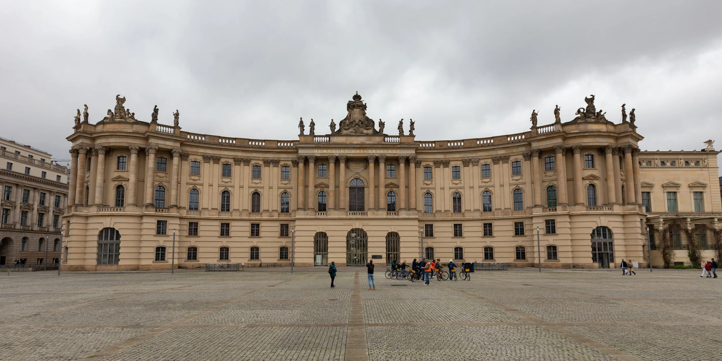  The Alte Bibliothek (Old Library) in Bebelplatz Square, home to the Faculty of Law at Humboldt University 