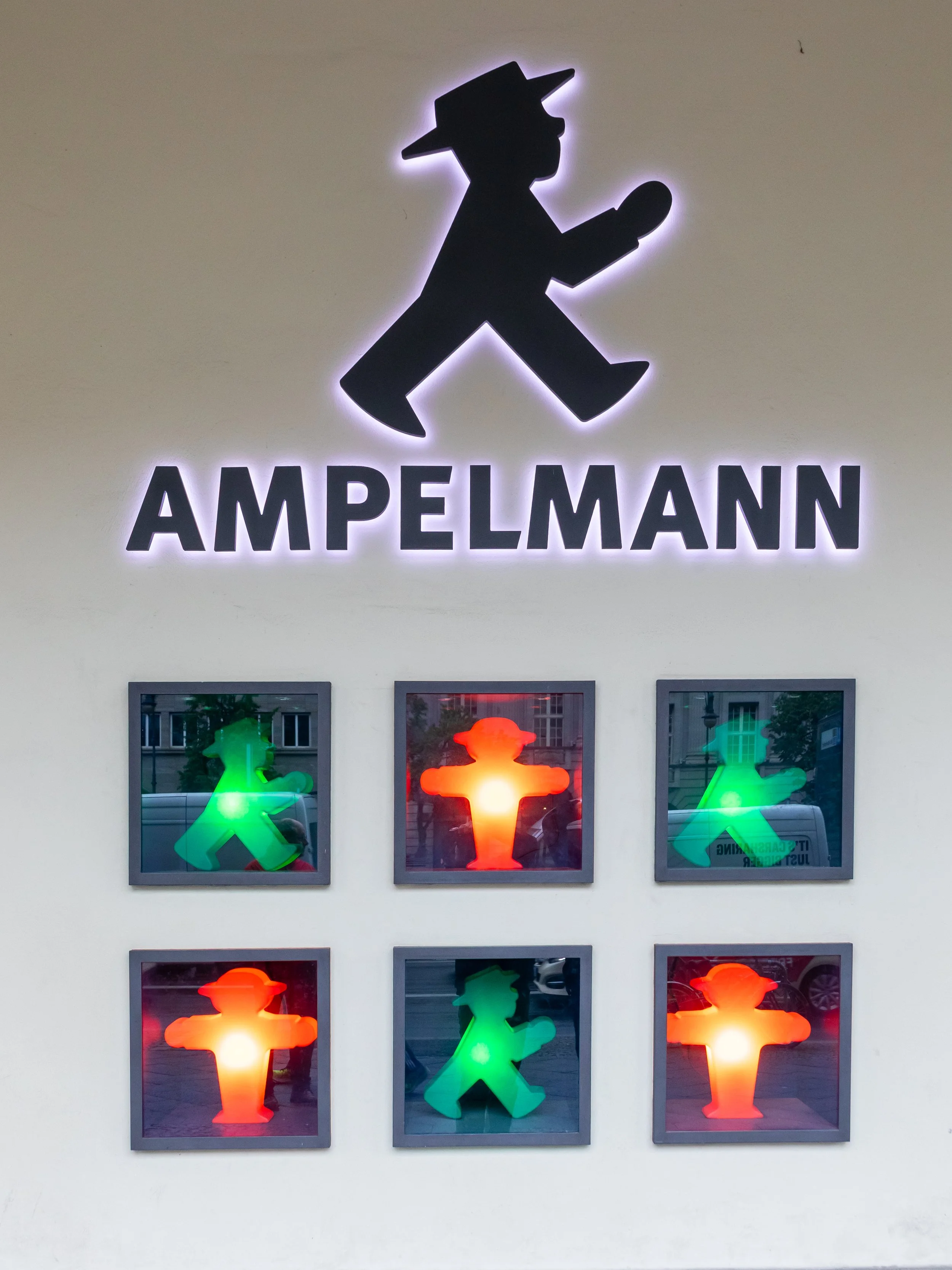  Since our first trip we have been fascinated by the Ampelmann figures on the East German cross walks now with their own souvenir store 