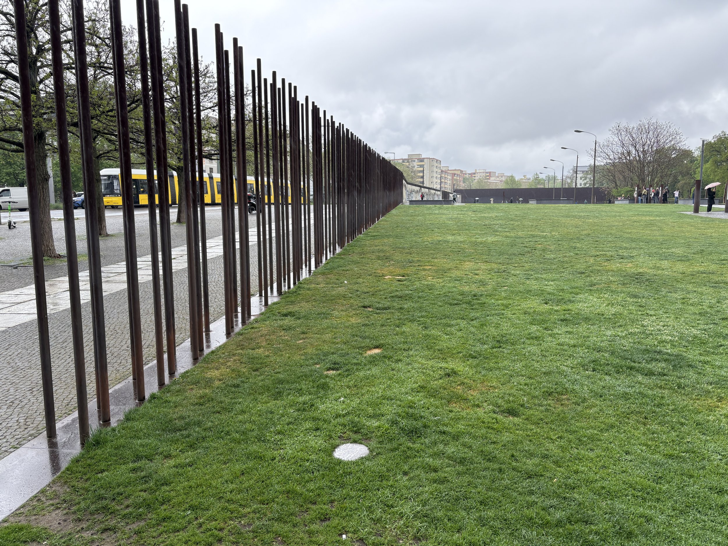  Berlin War Memorial sits where the wall once stood 