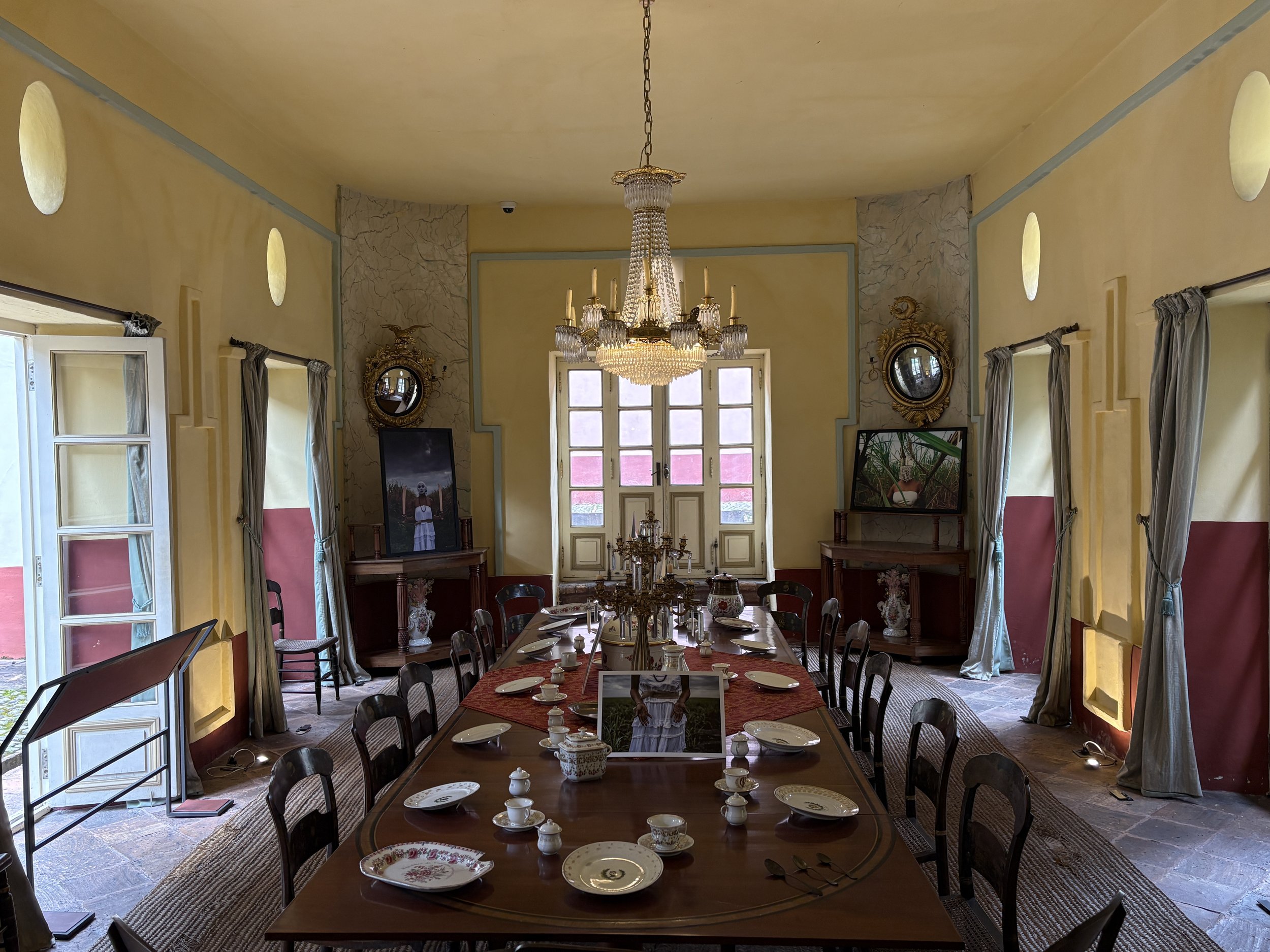  Restored interior of historic house in Casa Museo Quinta de Bolivar 