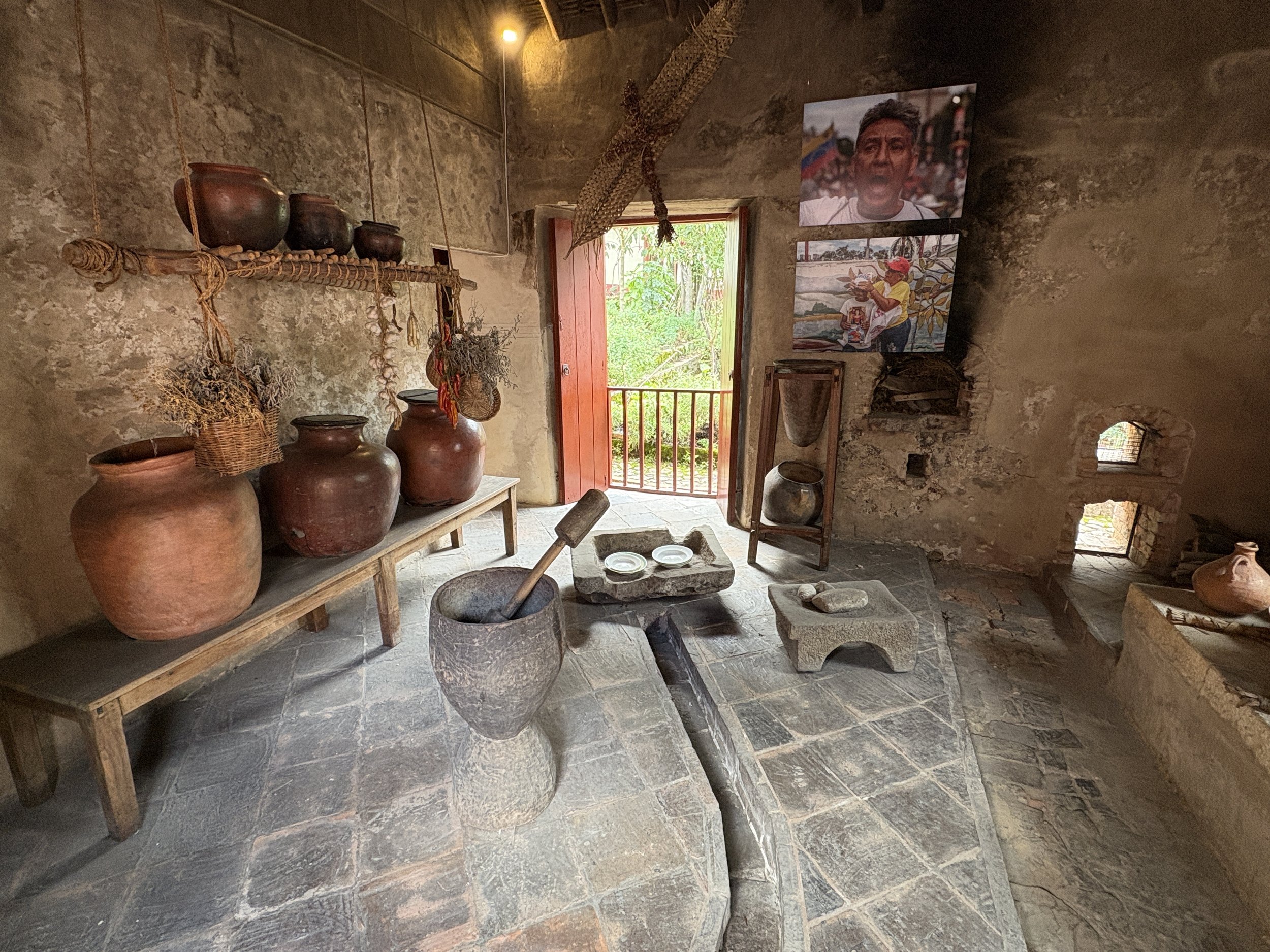  Kitchen in the separate back building at the museum complex 