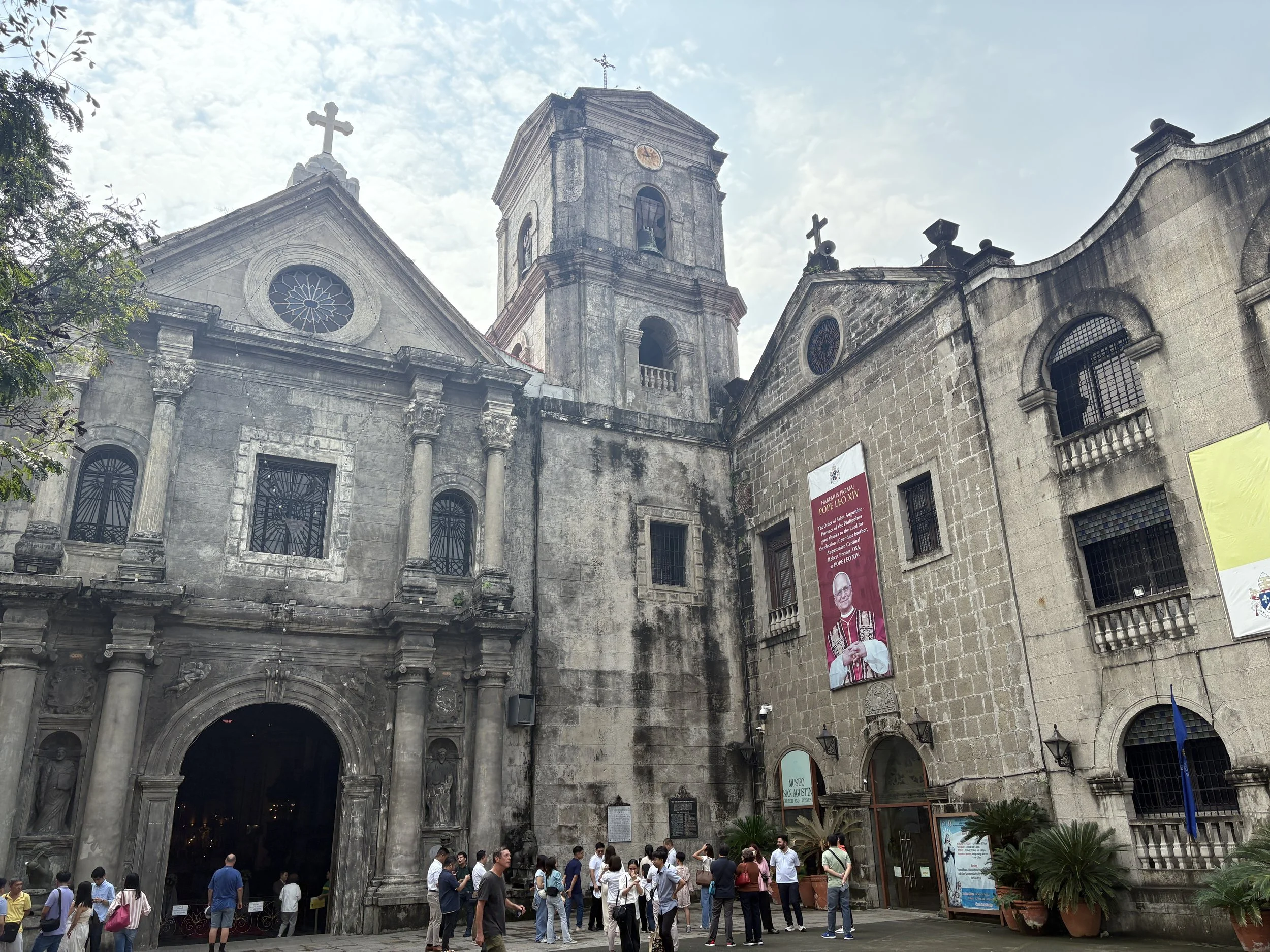  Broader view of the square and church complex, with the Spanish colonial influences on full display 