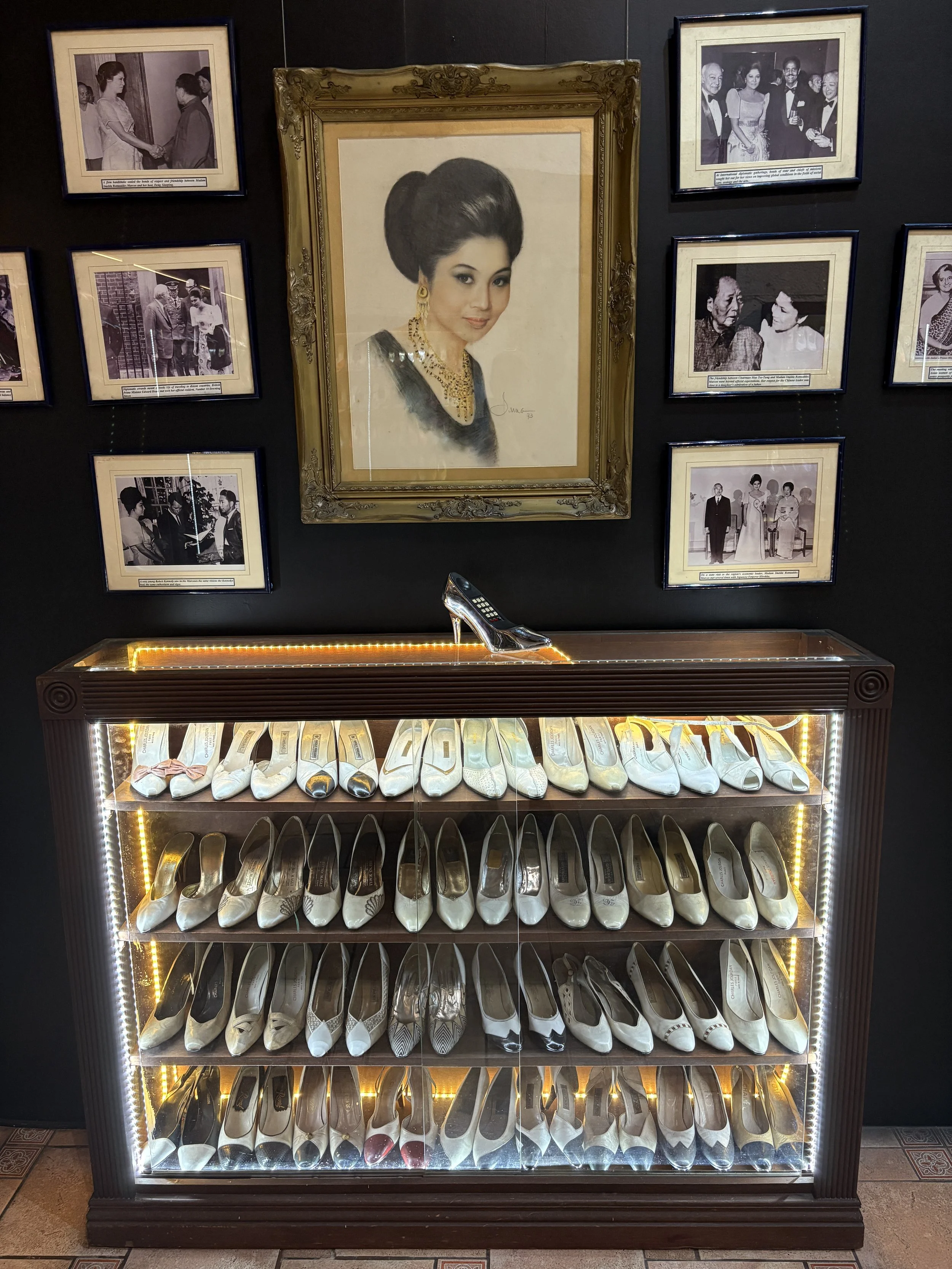  Imelda Marcos, the First Lady of the Philippines from 1965 to 1986, was famous for her large collection of shoes 