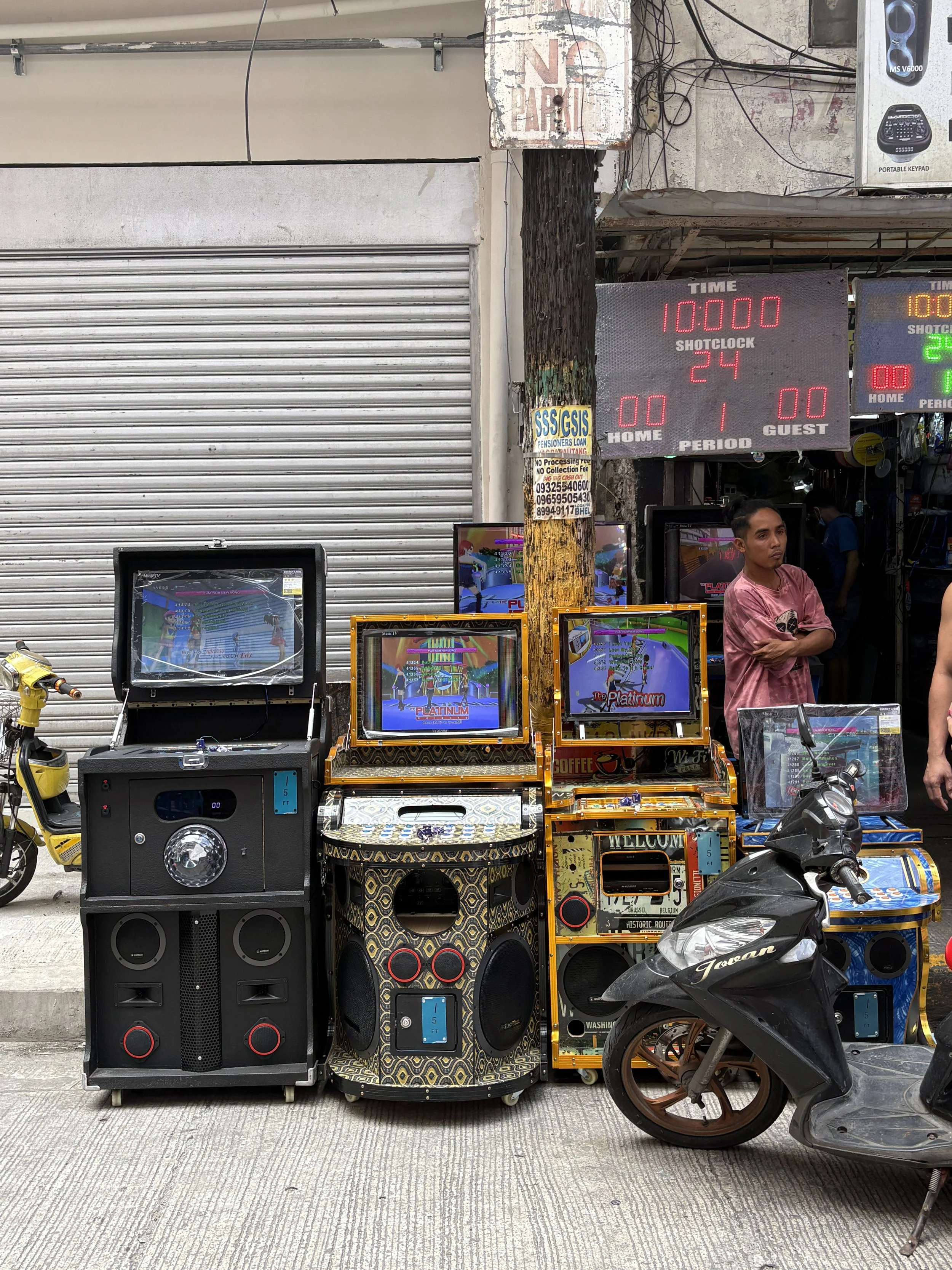  Some of the various game consoles, ready to be turned into full, working systems 