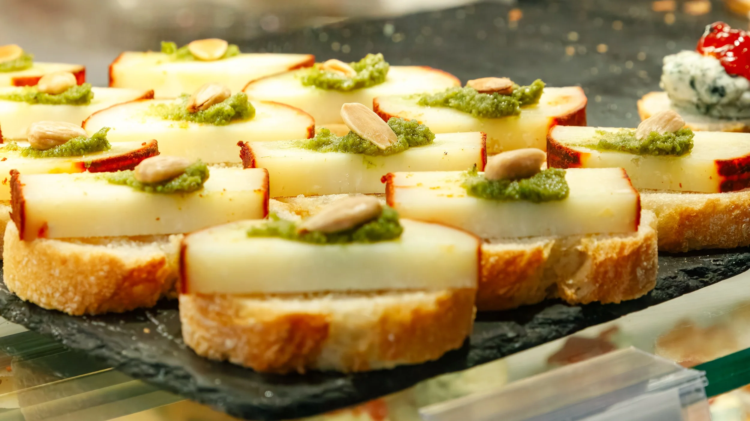  Some of the beautiful tapas on display in the market 