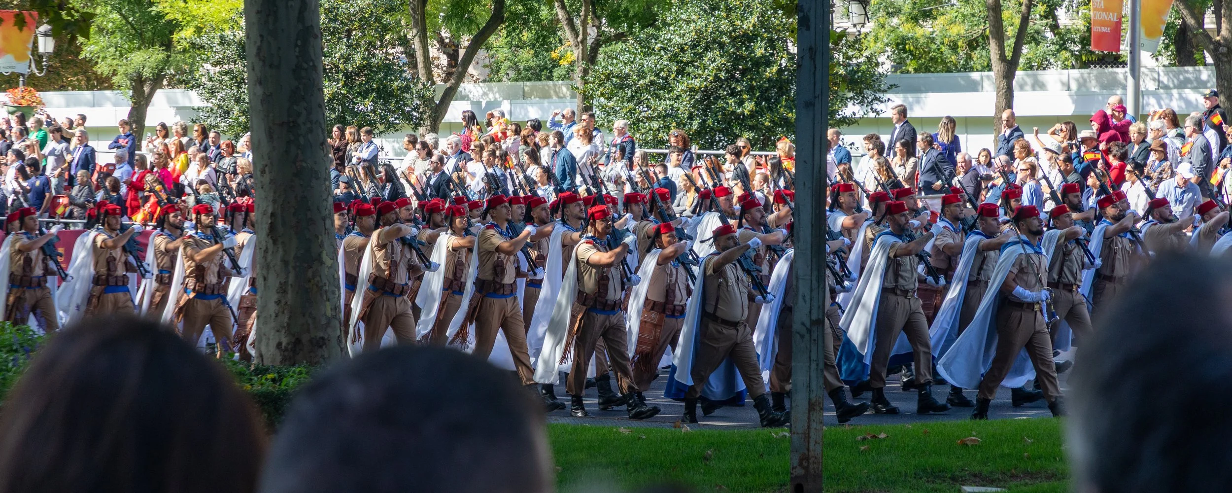  Each battalion had different uniforms  