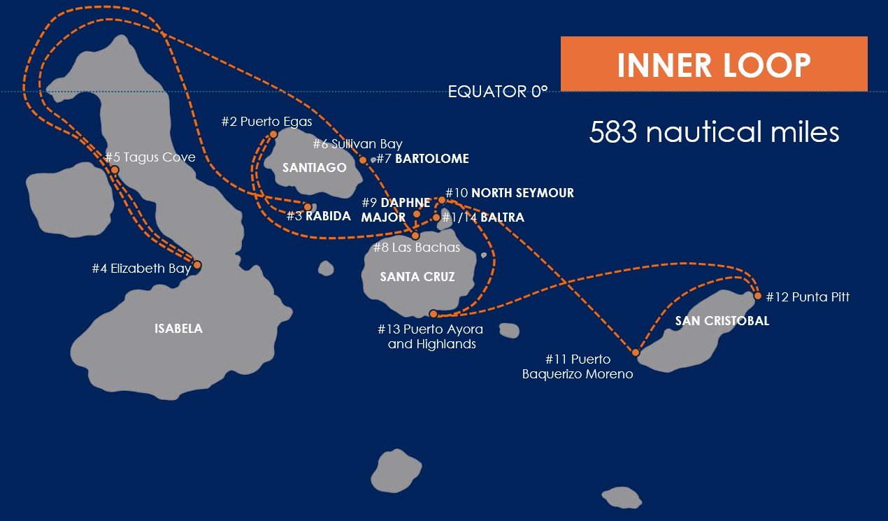  Approximate path in broader context 