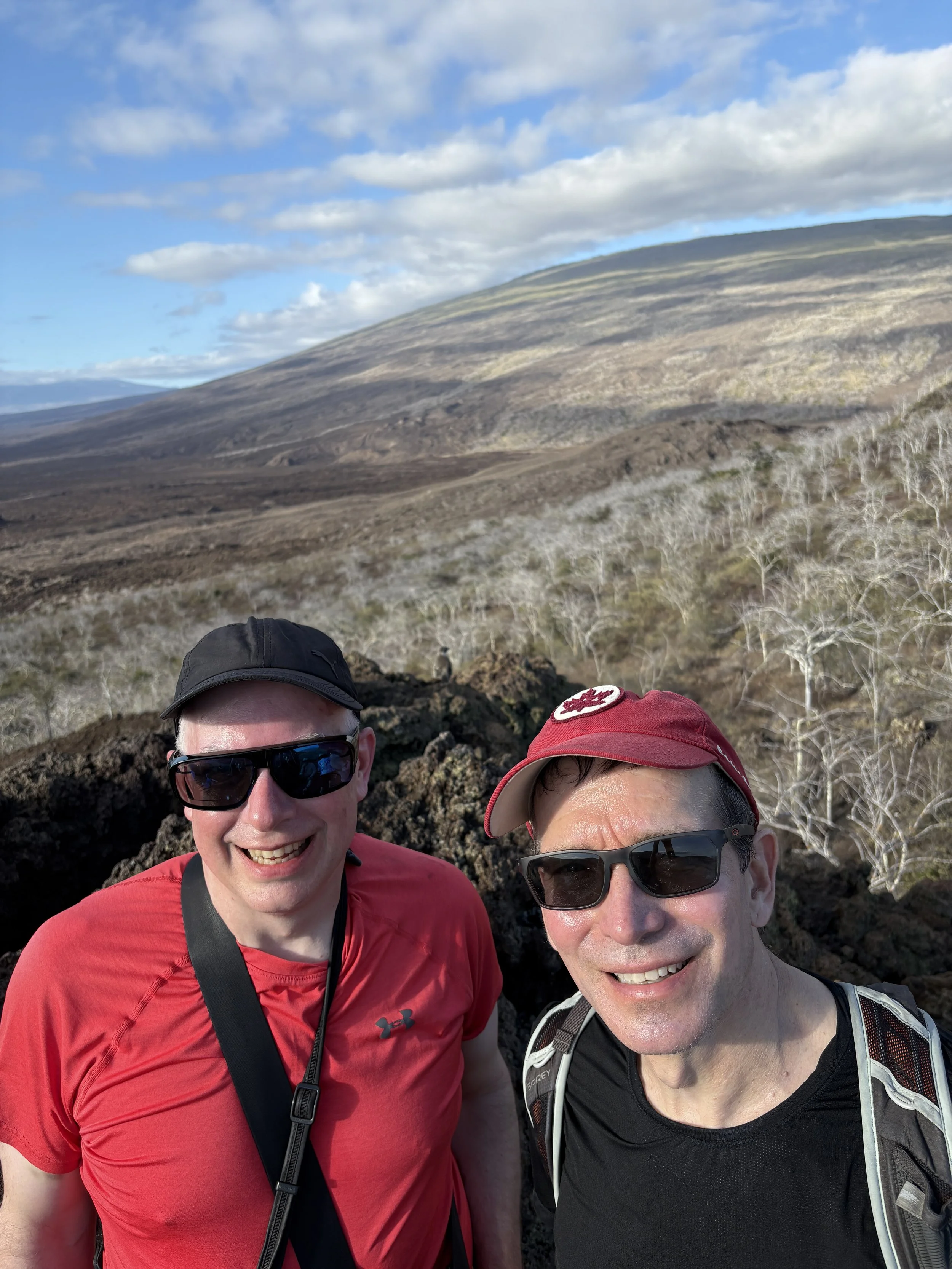  Looking across from the end of the trail 