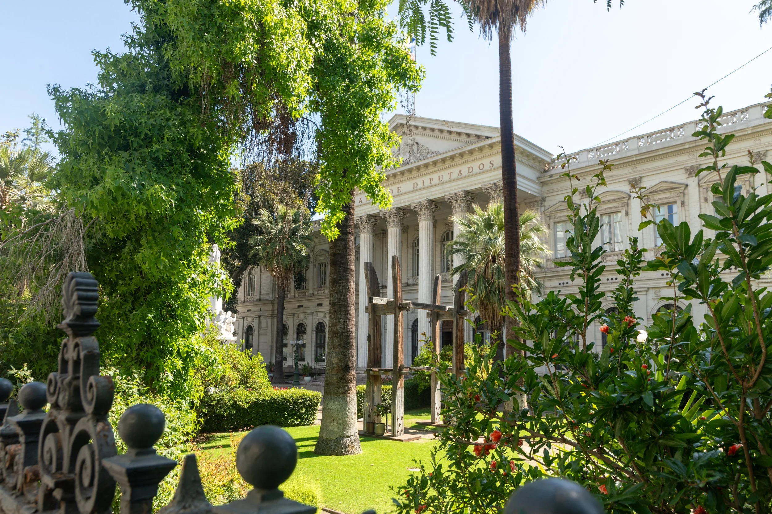  The former National Congress Building served as the meeting place for the Chilean Congress, until the 1973 military coup    