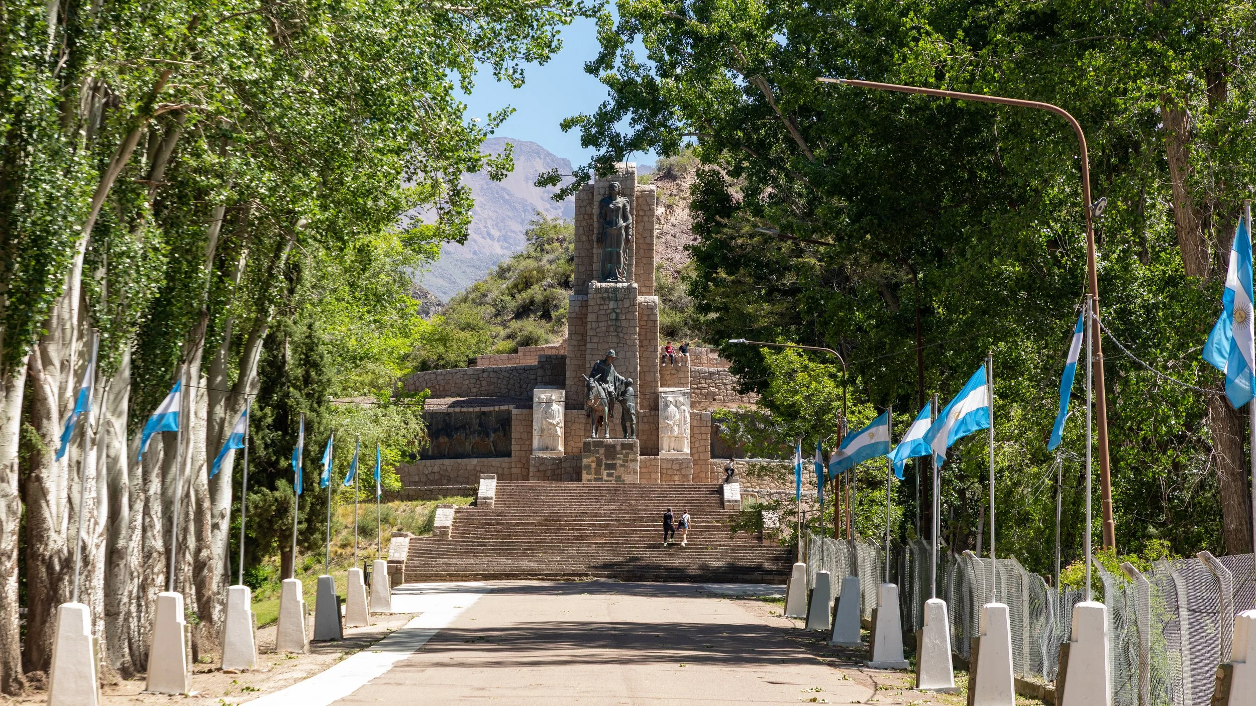  Taking the scenic route back to Mendoza, we stopped at the Manzano Historic Reserve 