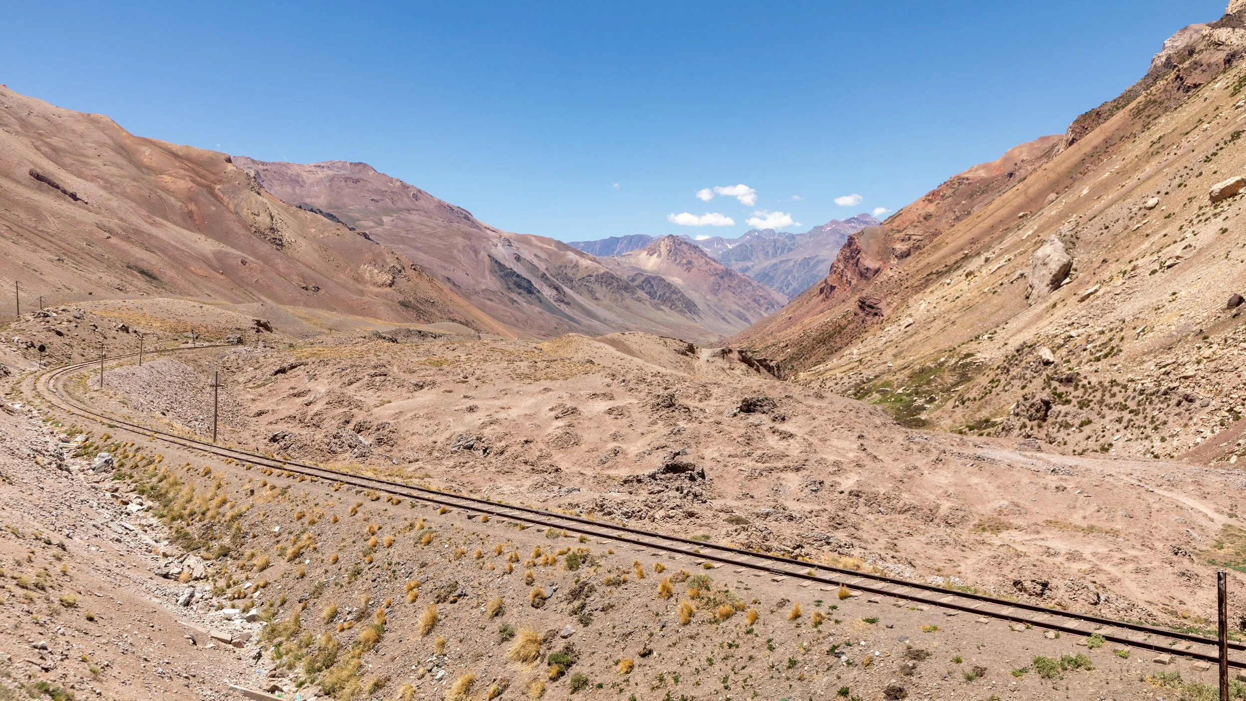 More of the last patch of track heading to the Chilean border 