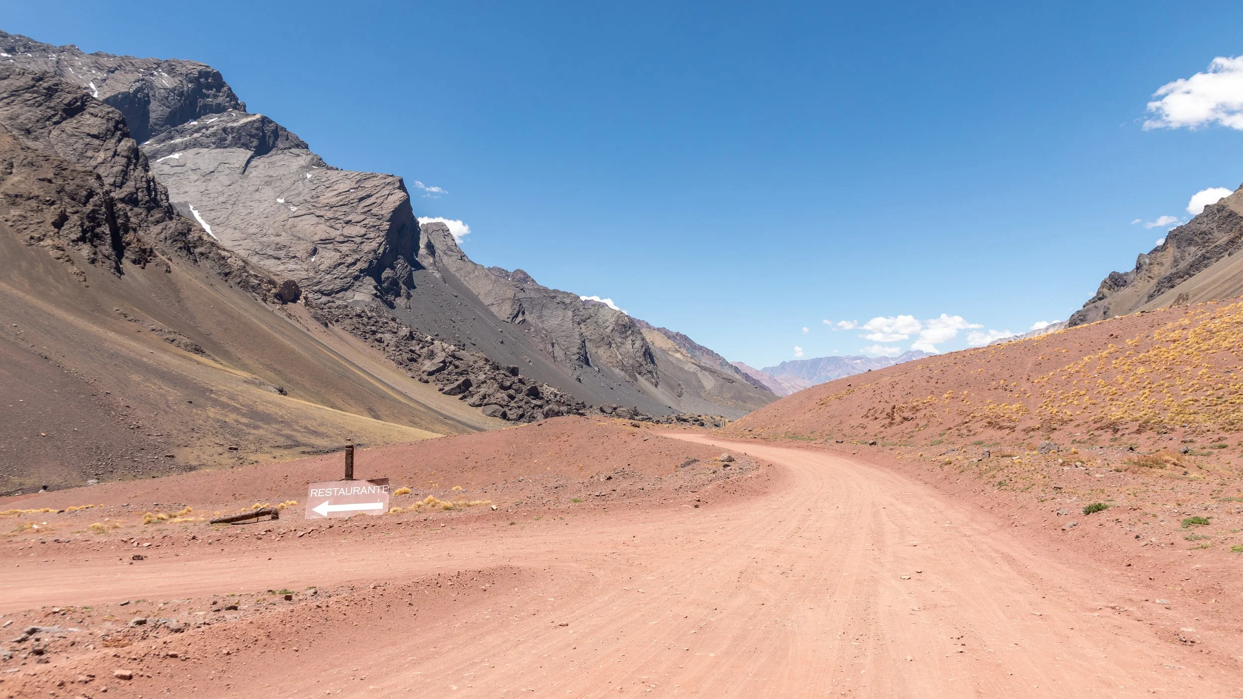  The start of the old dirt pass 