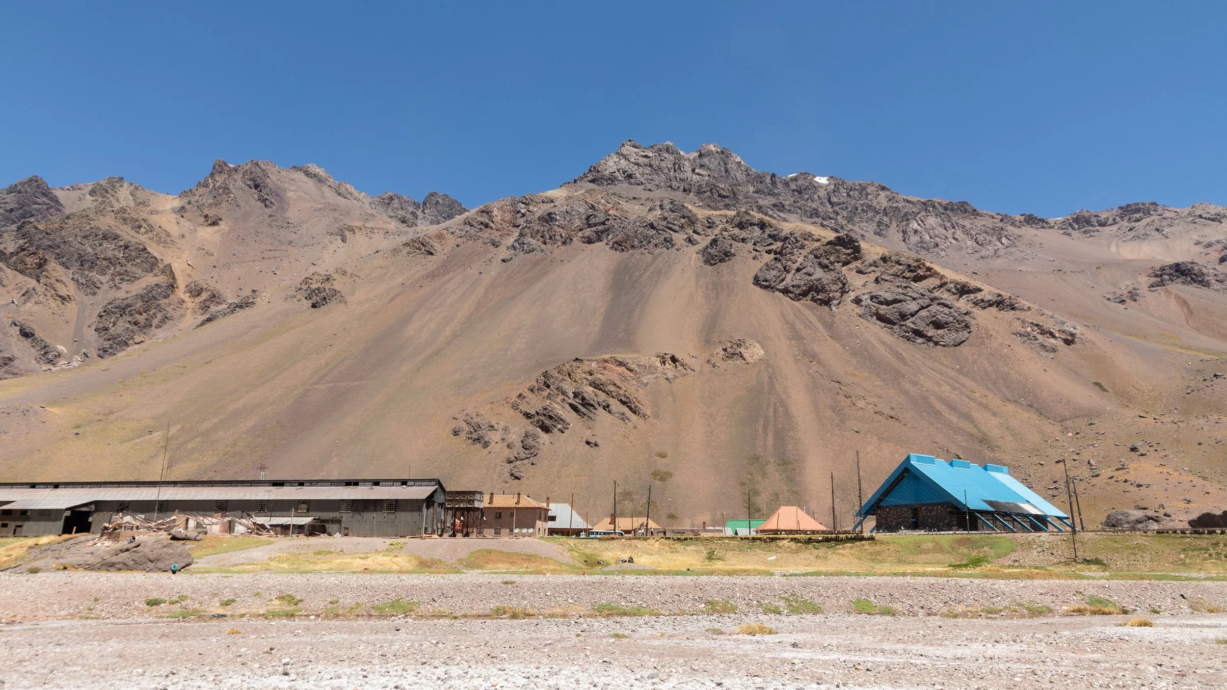  One last view of Las Cuevas before we headed back towards Mendoza 