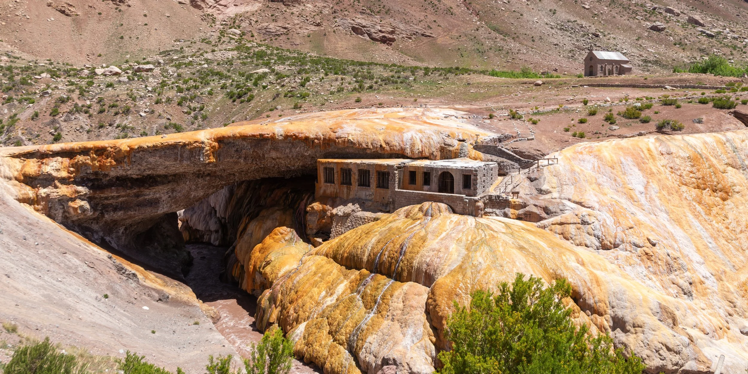  Puente Del Inca, Natural Bridge over the Cuevas River 