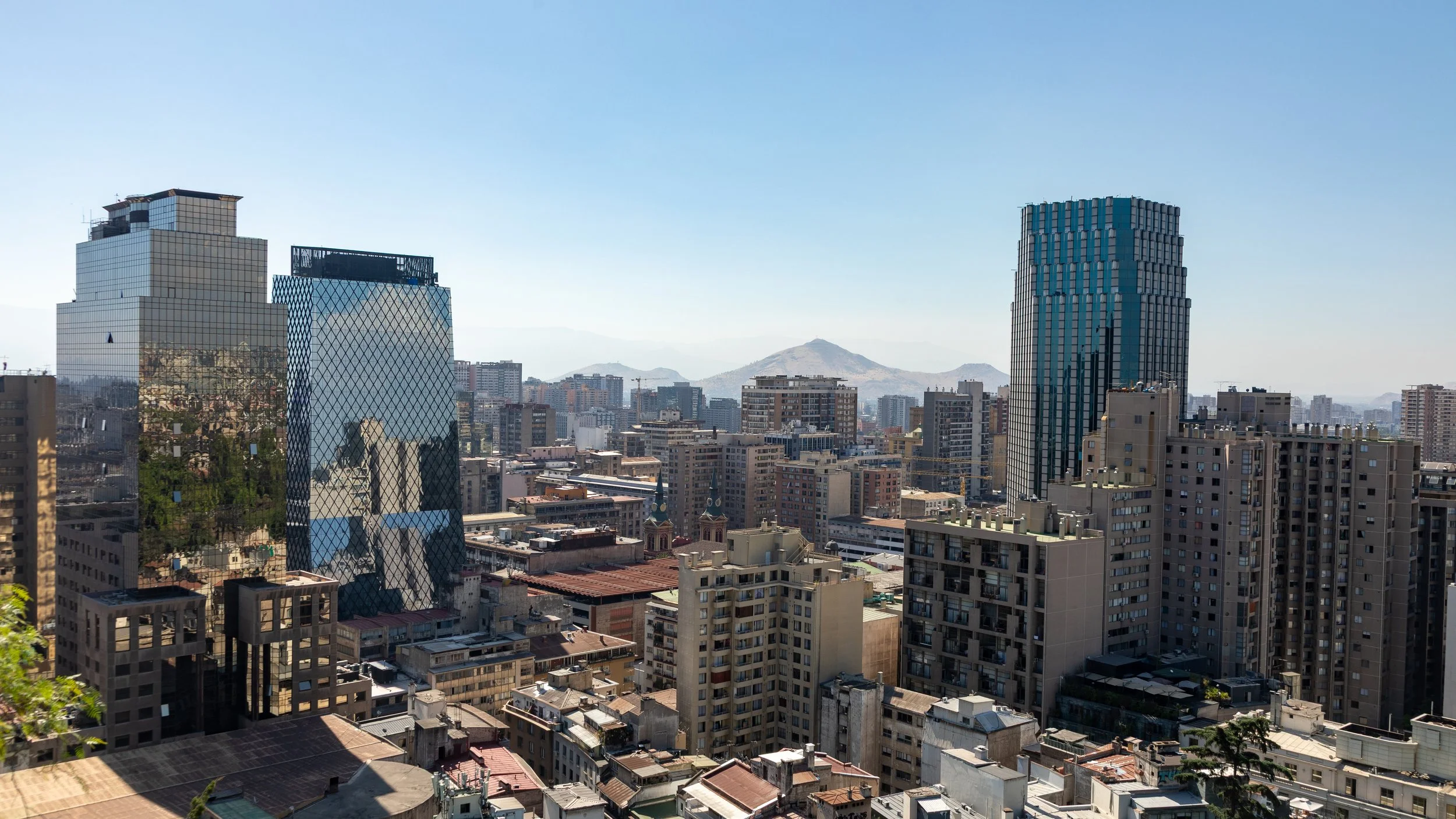  Making our way back down to the city 