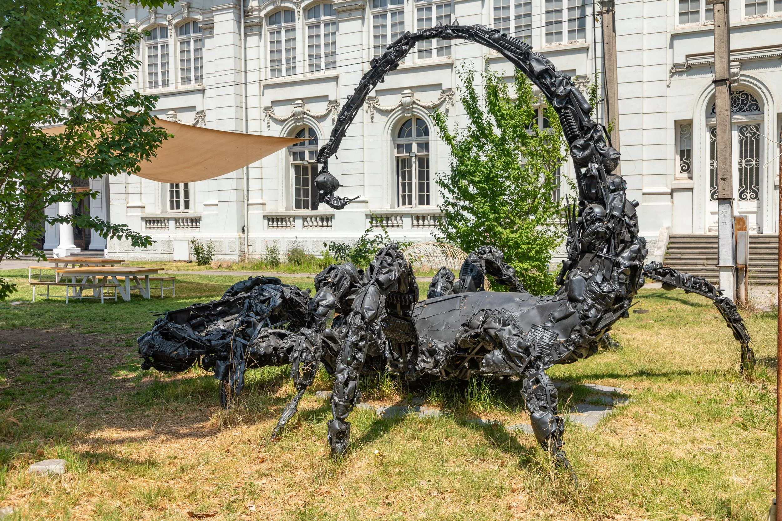  Sculpture outside of the Museum of Contemporary Art 