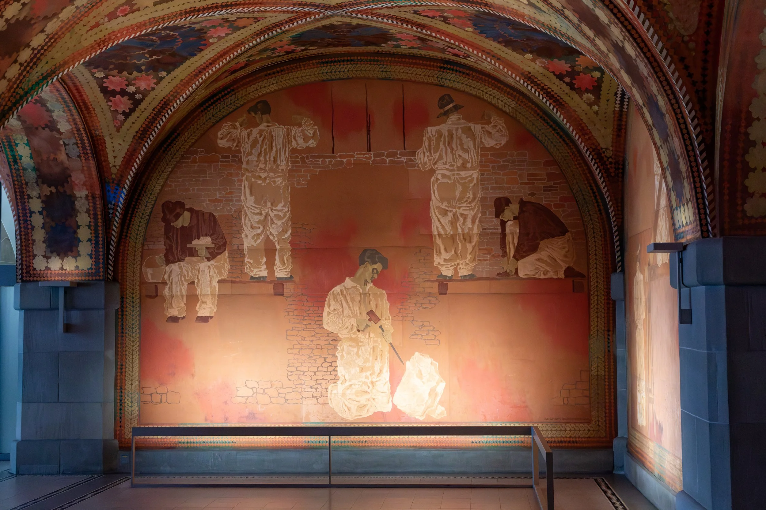  The impressive Giacometti Hall (also known as the hall of little flowers) is actually the entrance to Zurich Police Headquarters and can only be visited with a free guide 