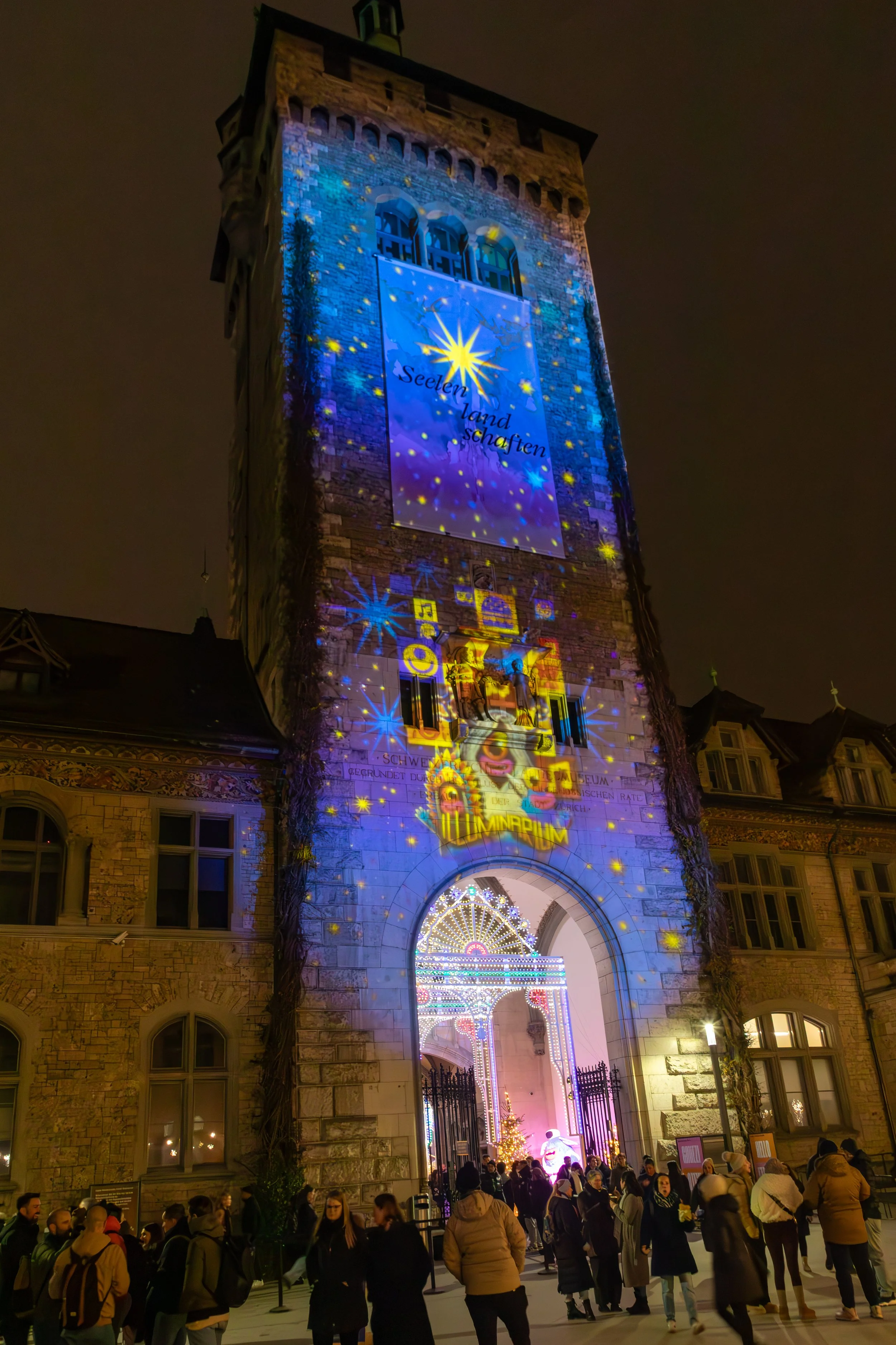  Back at the Landesmuseum courtyard, there is Illuminarium with more of a club vibe 