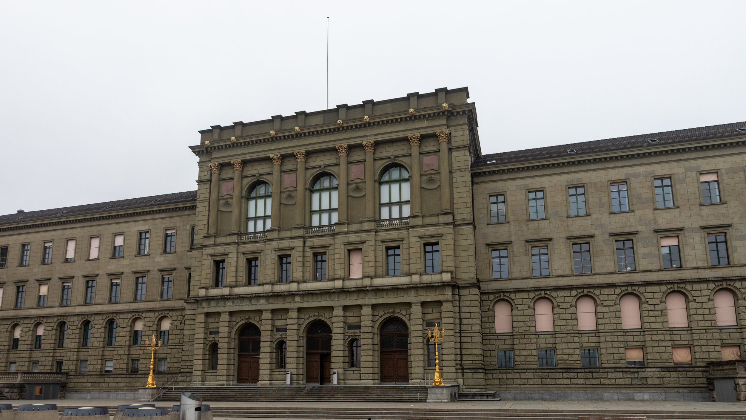  Main building of ETH Zurich (Swiss Federal Institute of Technology in Zurich), a prominent science and technology university 
