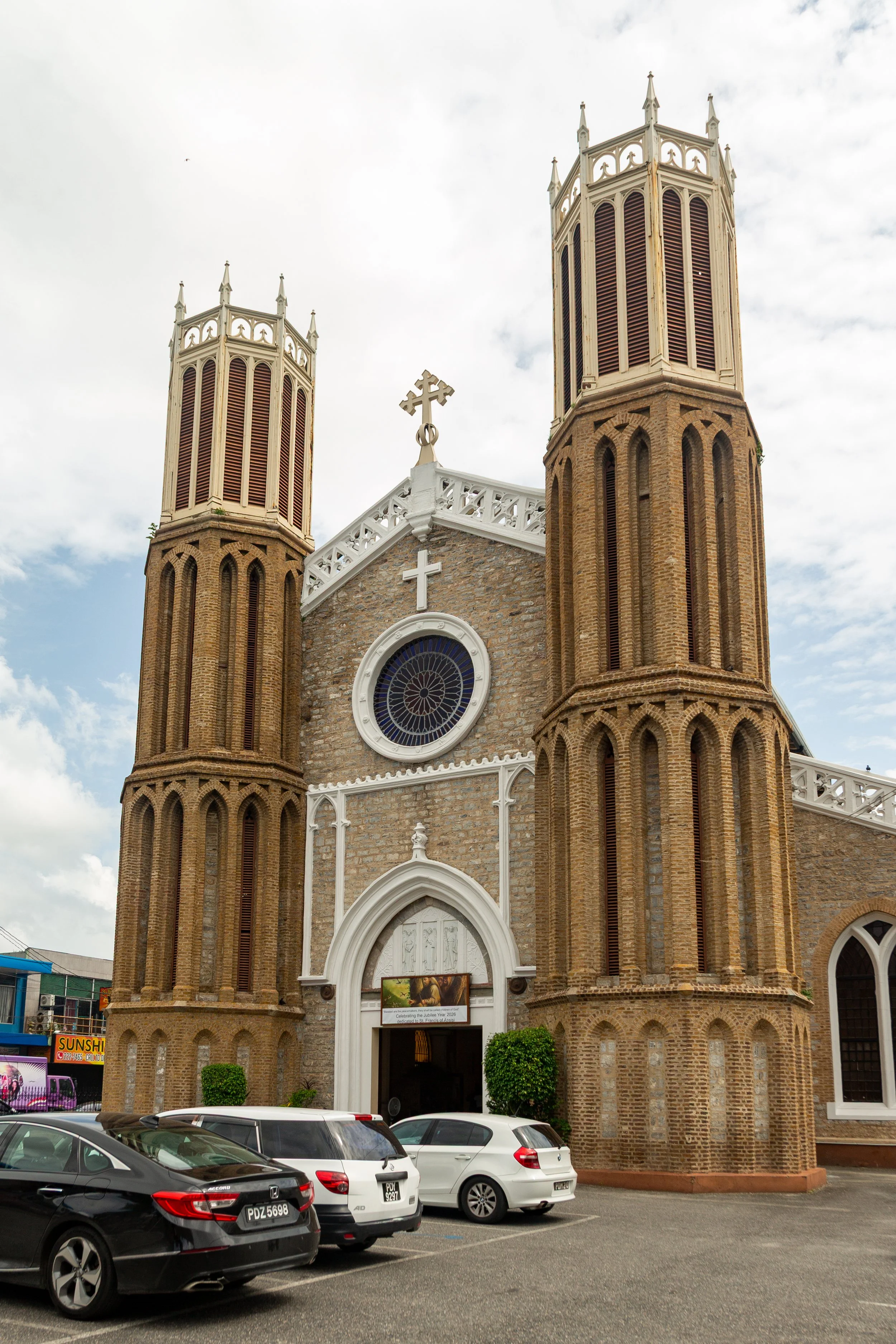  The Cathedral of Immaculate Conception, our boundary beyond which we were warned not to go further, as the city got a lot grittier and less safe for us 
