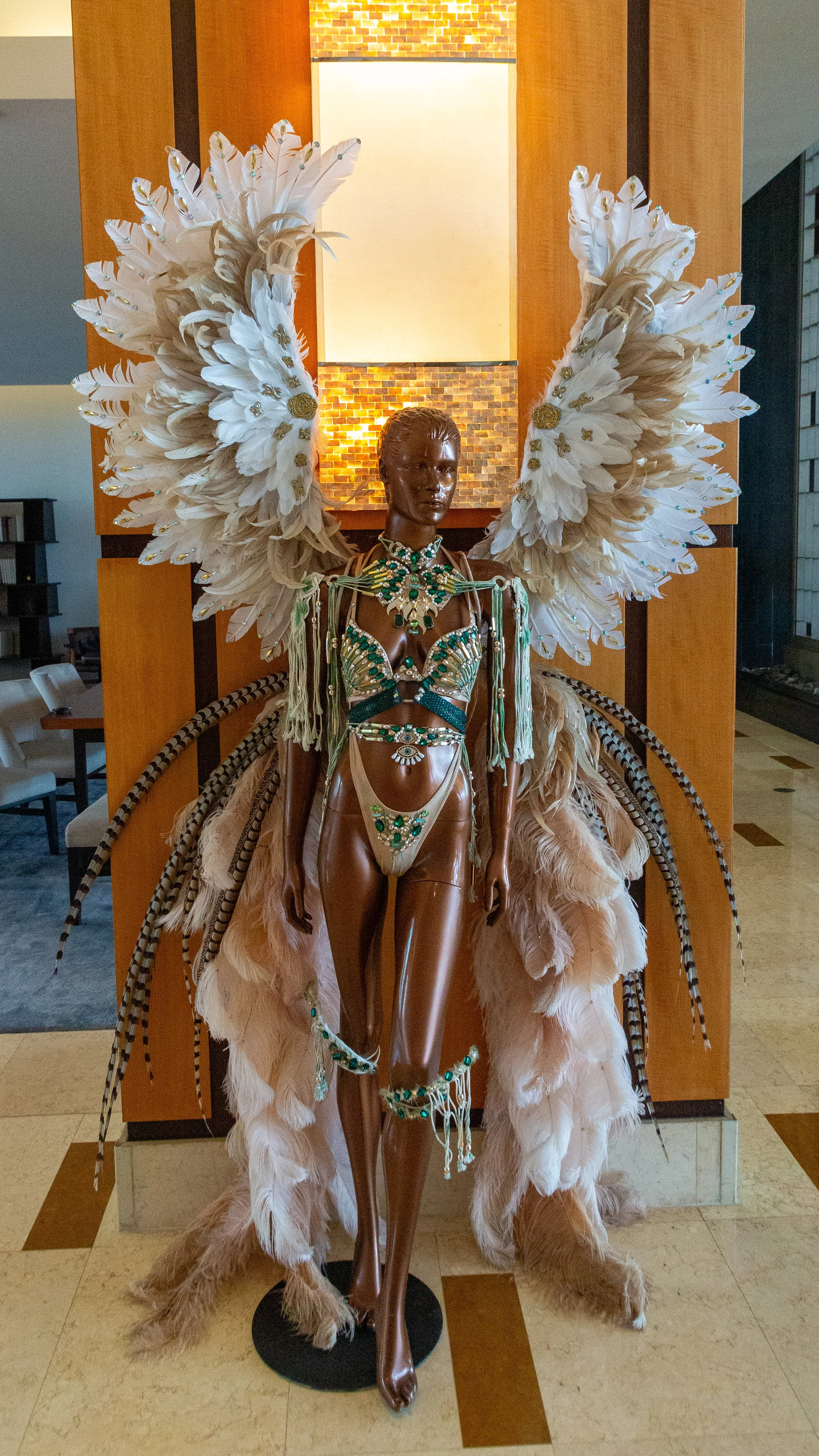  Back in our hotel, they are starting to prepare for the upcoming Carnival celebrations, with the first parties (fetes) starting in the next few days 