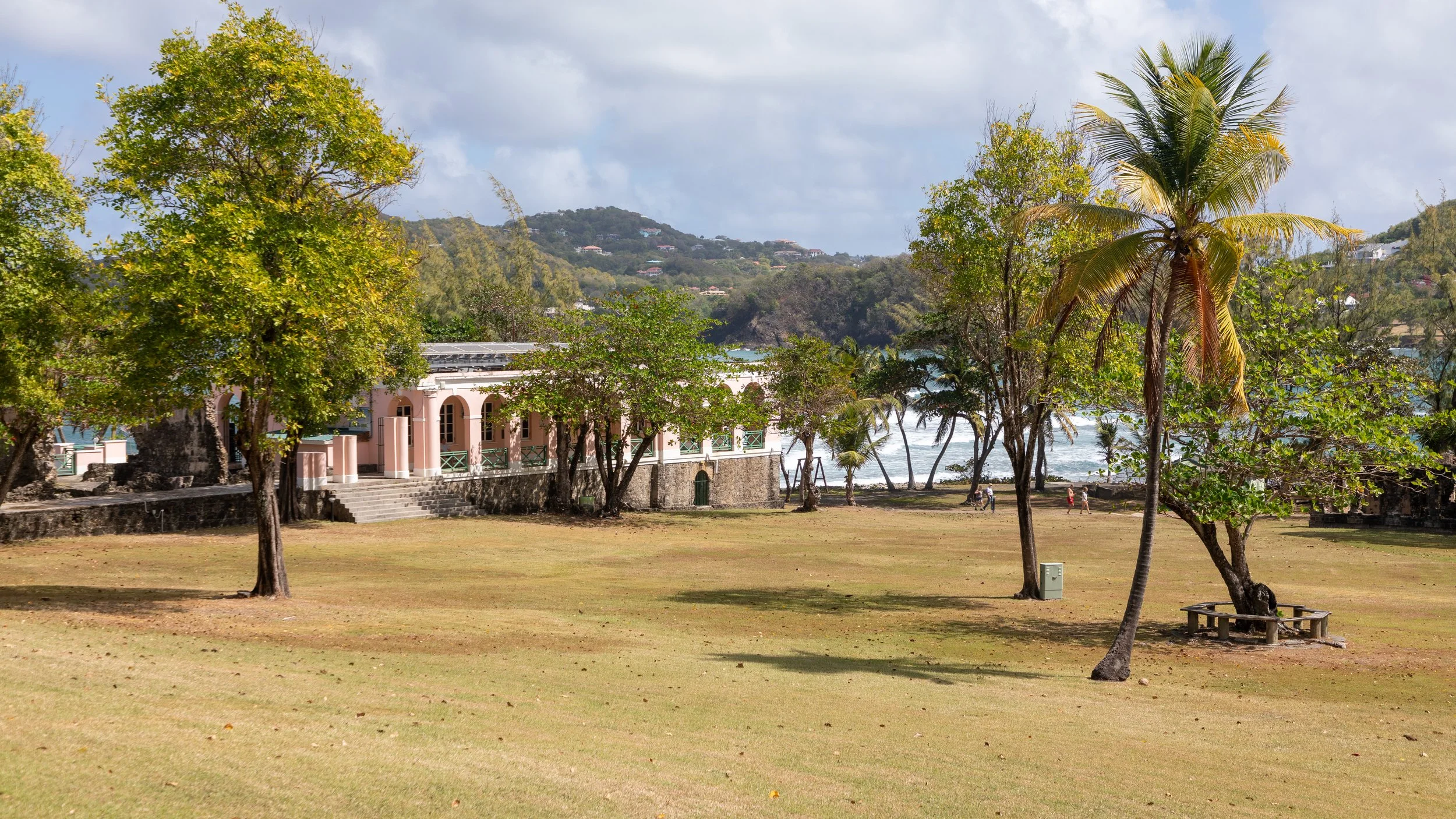  Pavilion structure on the north side of the islands 