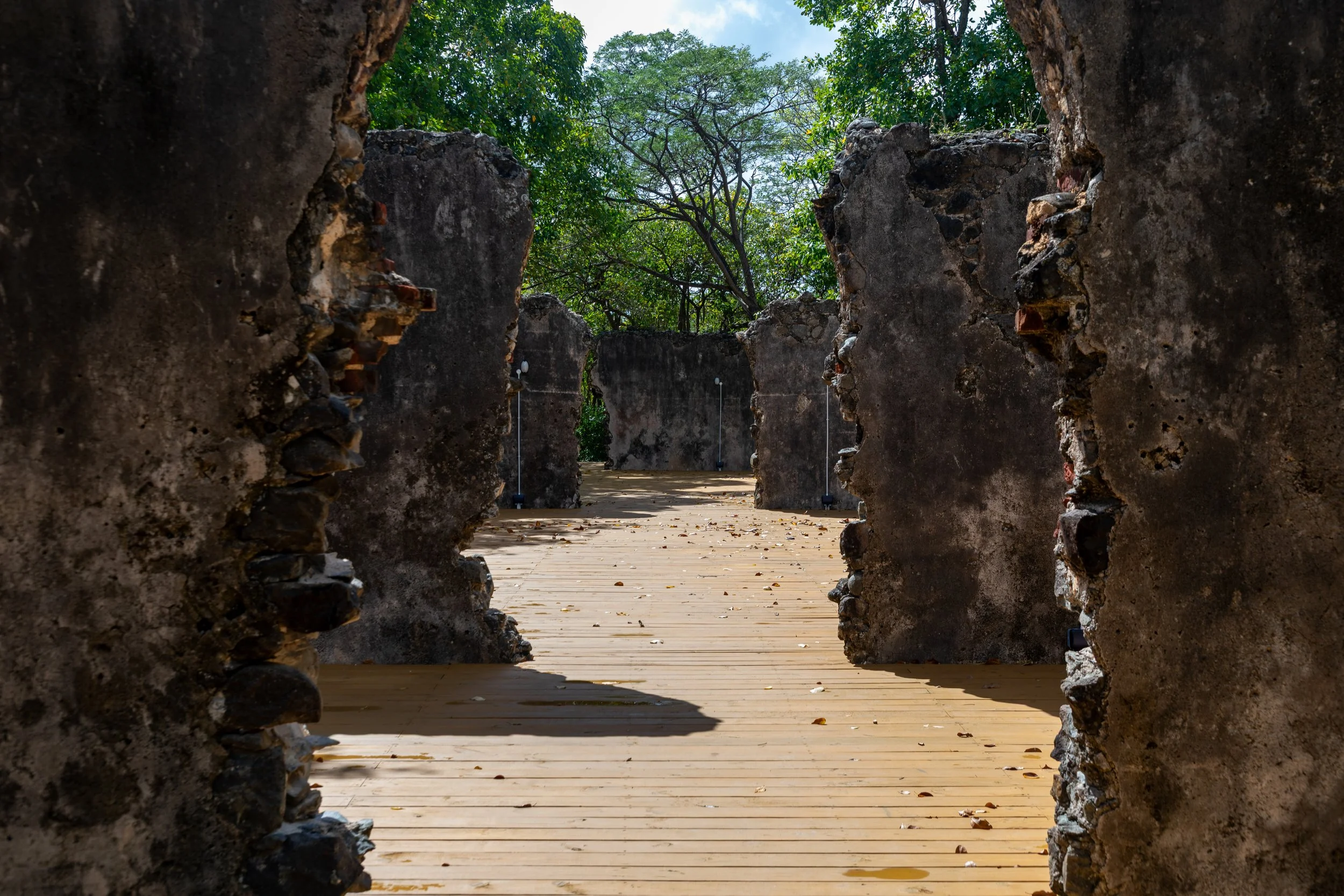  Exploring more of the extensive fortification 
