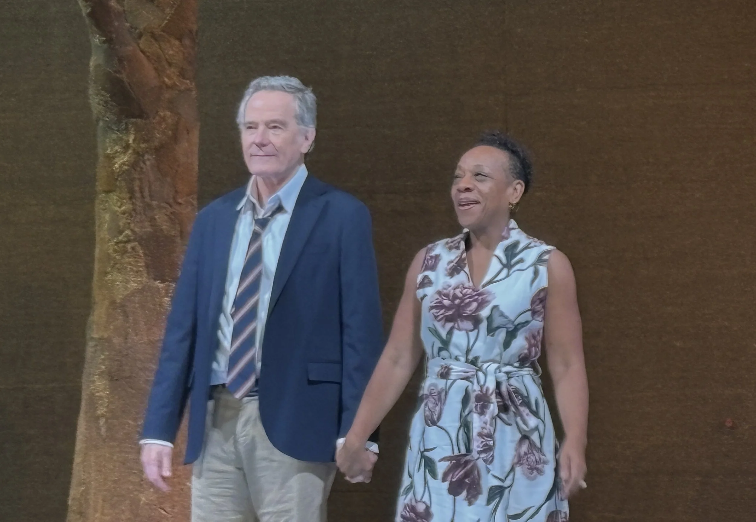  Bryan Cranston and Marianne Jean-Baptiste put on a fantastic performance; enjoying a well-deserved standing ovation 