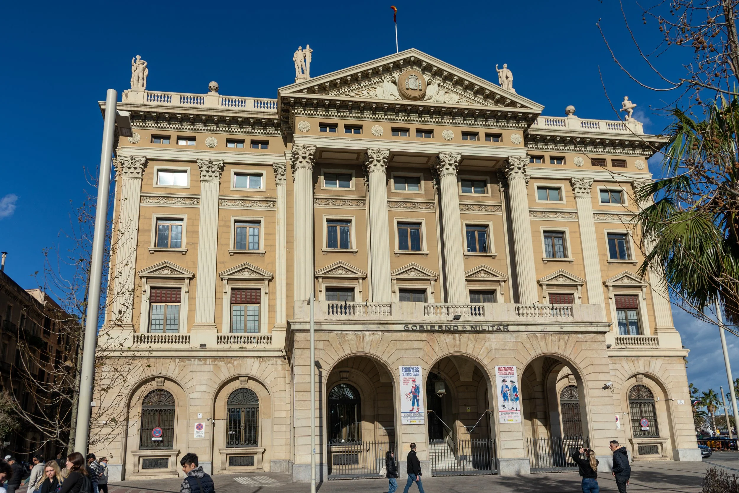  Military Government Building in the Plaza del Portal de la Paz 
