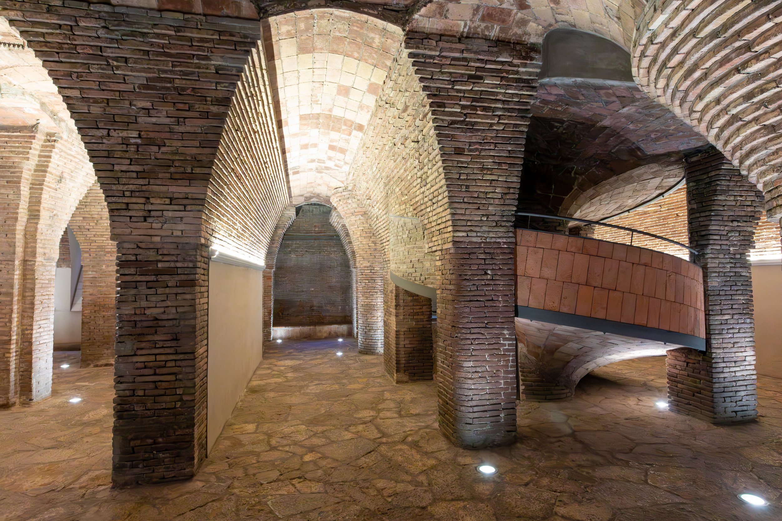  The stables in the lower level of Palau Güell in 1885, the first commission from Güell to Gaudí, and some of his earlier work 