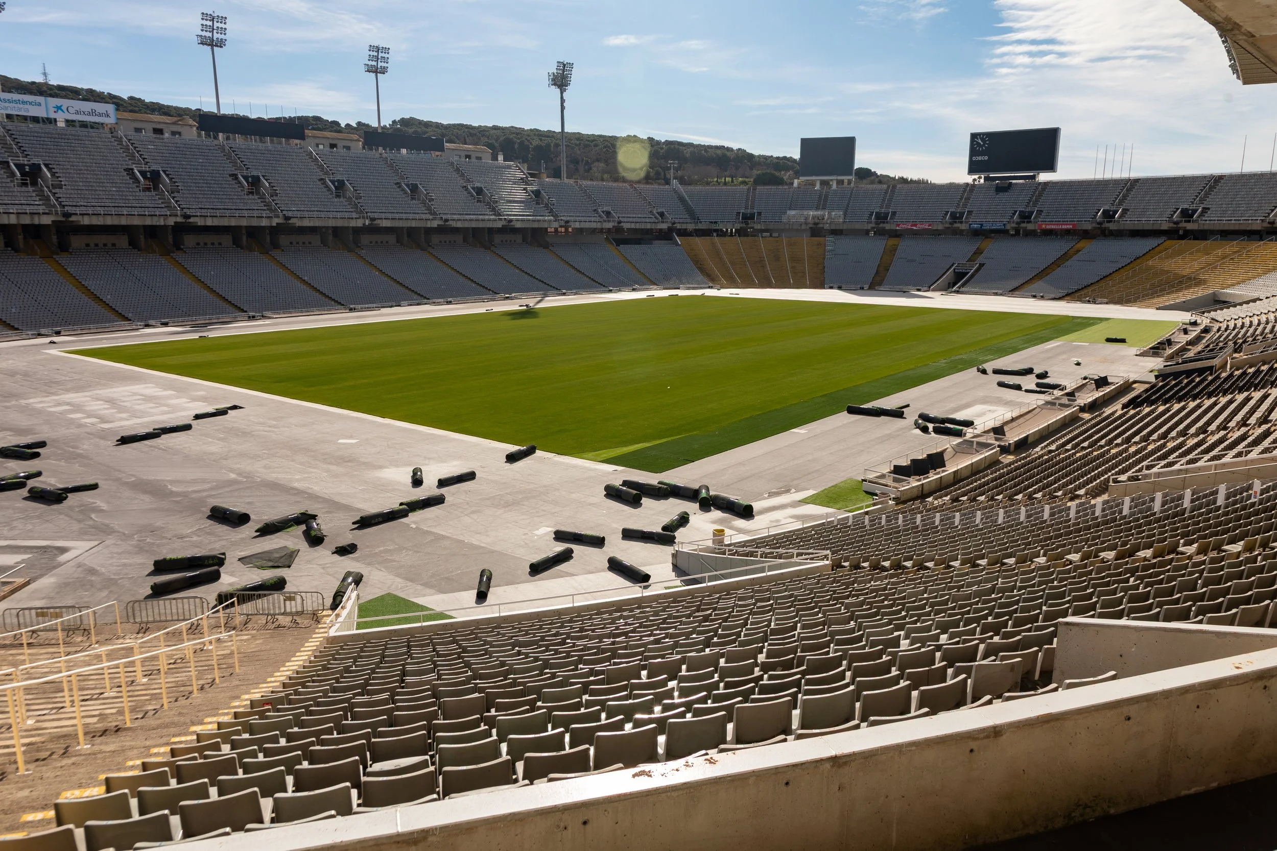  The hilltop stadium was originally built for the 1929 International Exhibition and later refurbished to serve as the main stadium for the 1992 Summer Olympic Games 