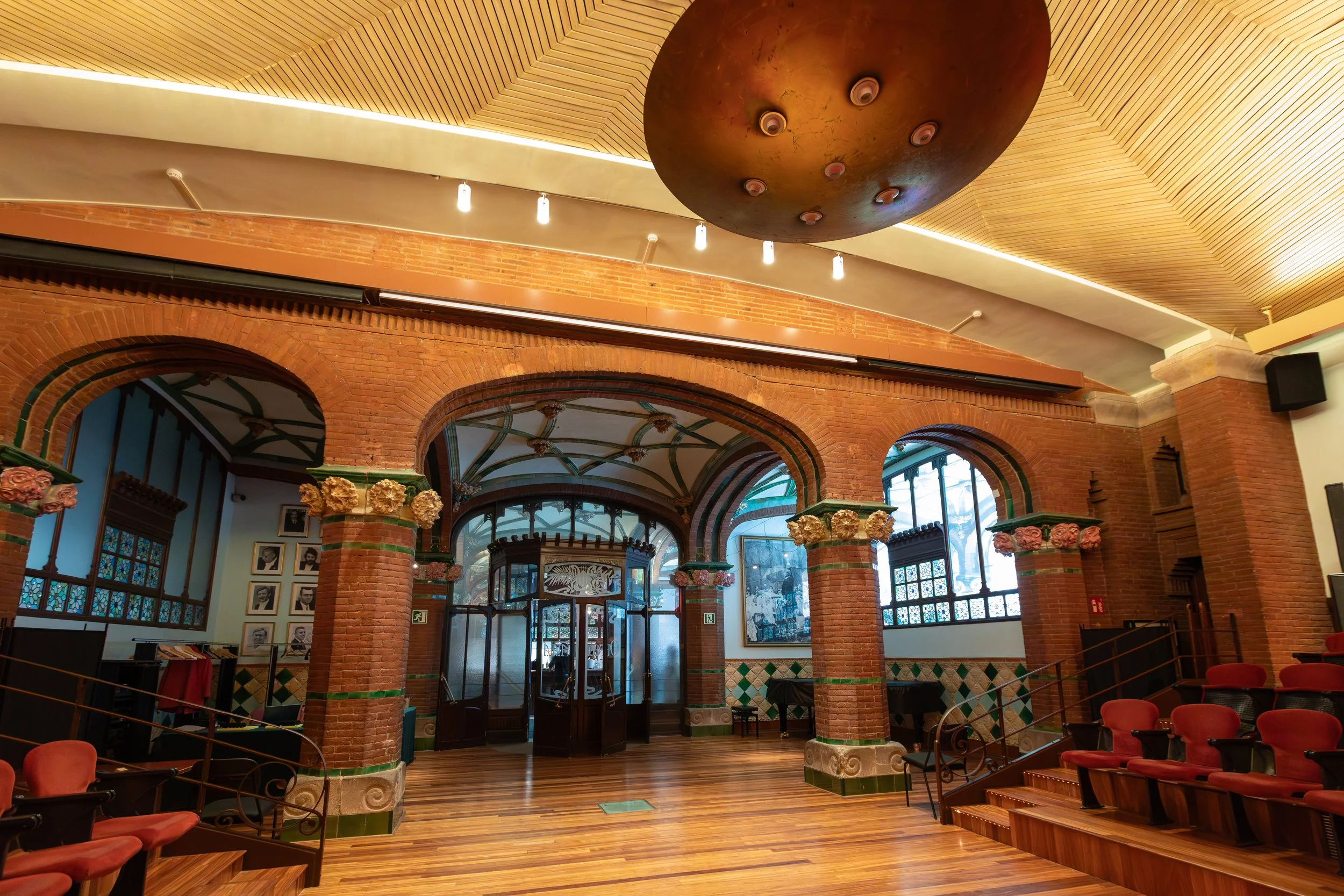  With our guided tour of the theatre we can check out the modernist influences up close 