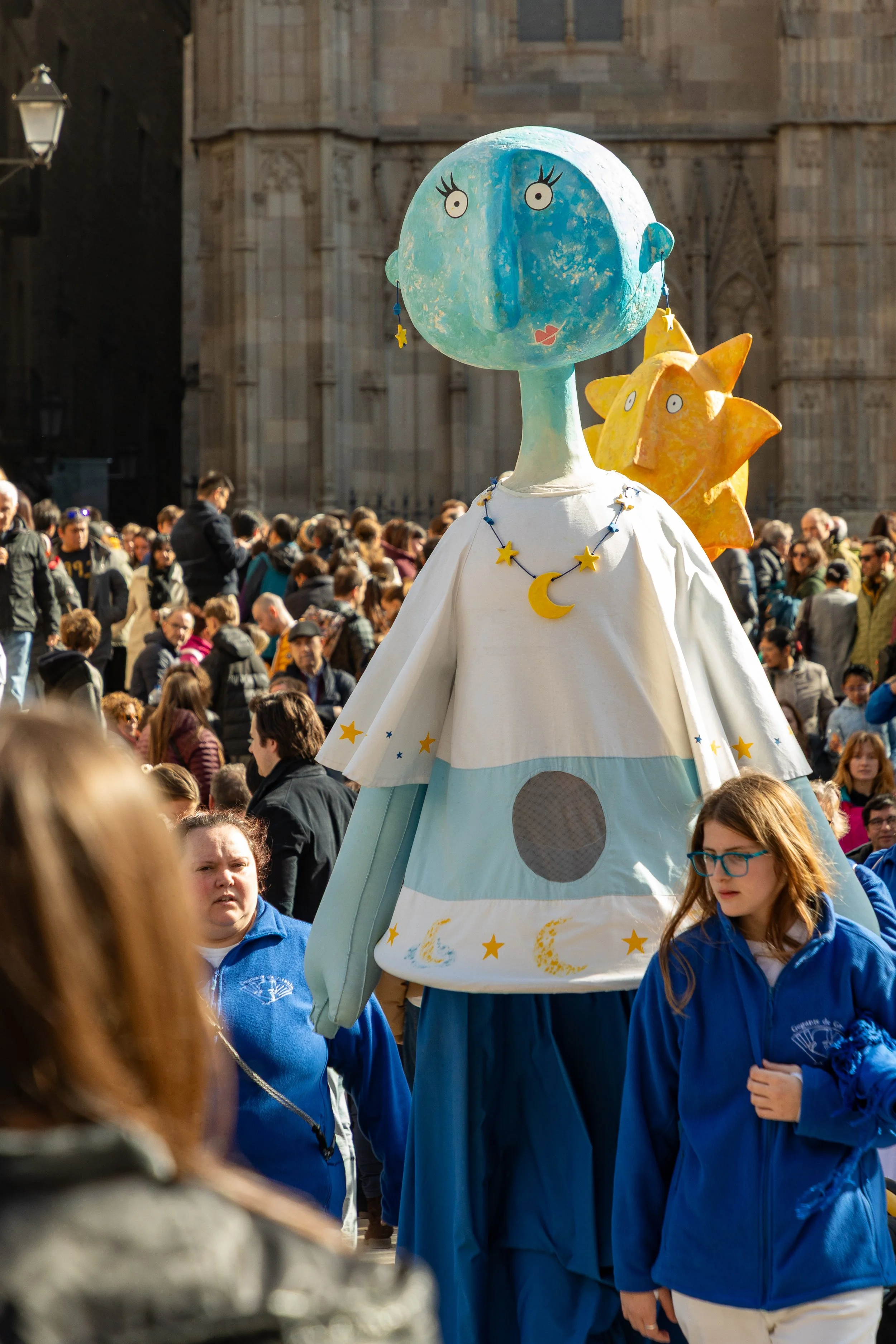  More of the festive Gegants 