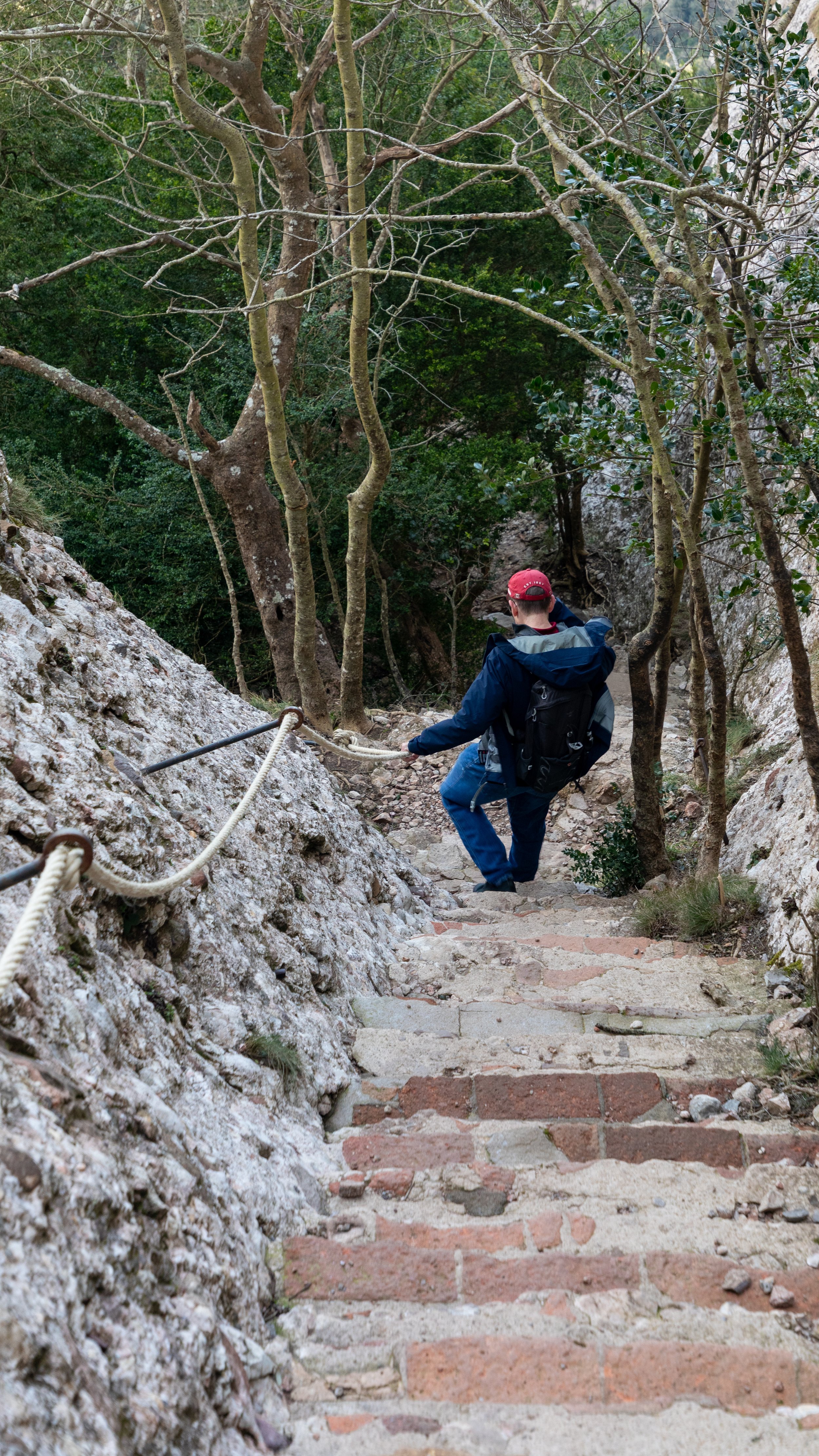  This portion of the historic trail was a little tricky  