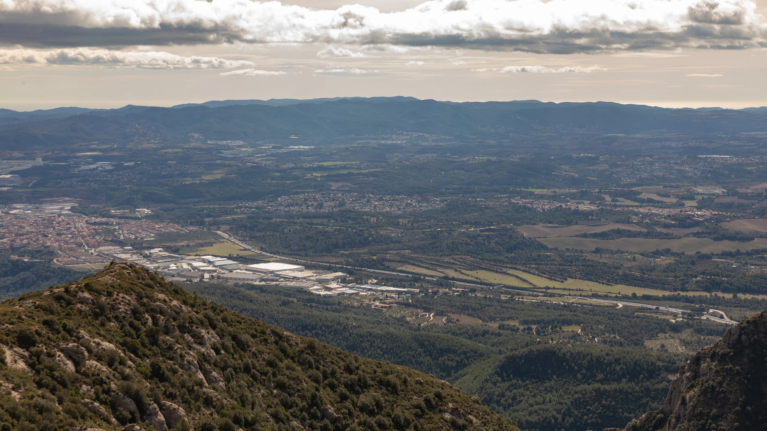  More of the beautiful view towards the coast 
