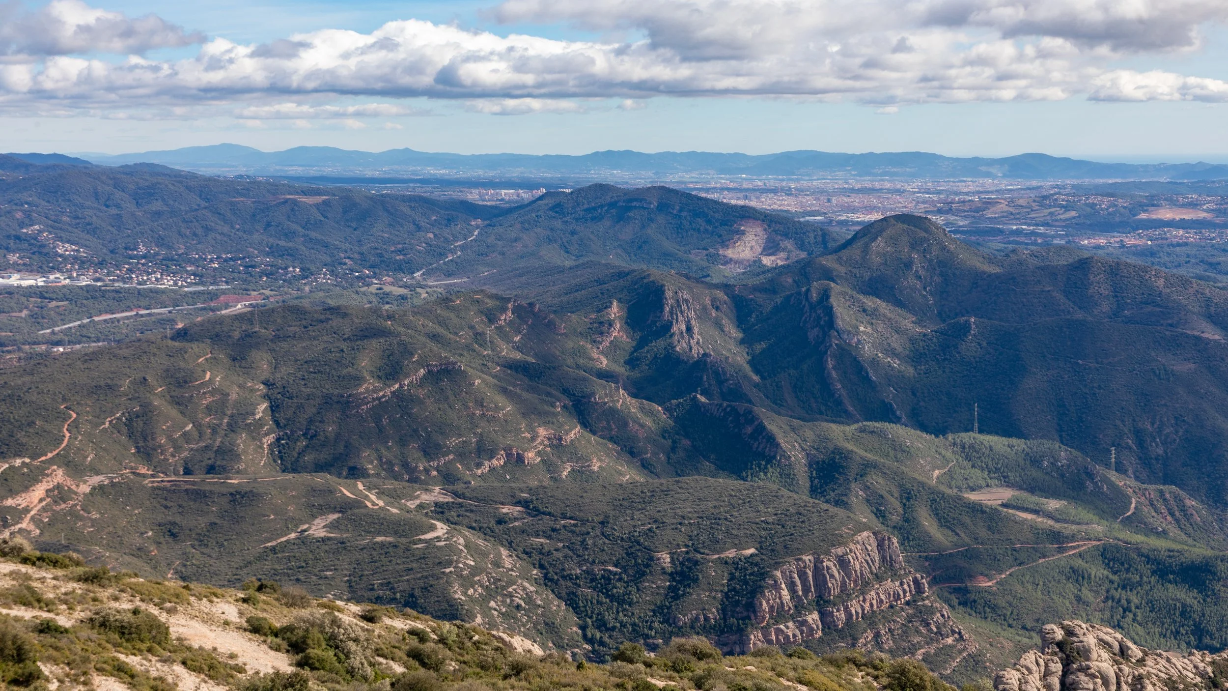 50km from Barcelona, you can still recognize many of the features from the city 