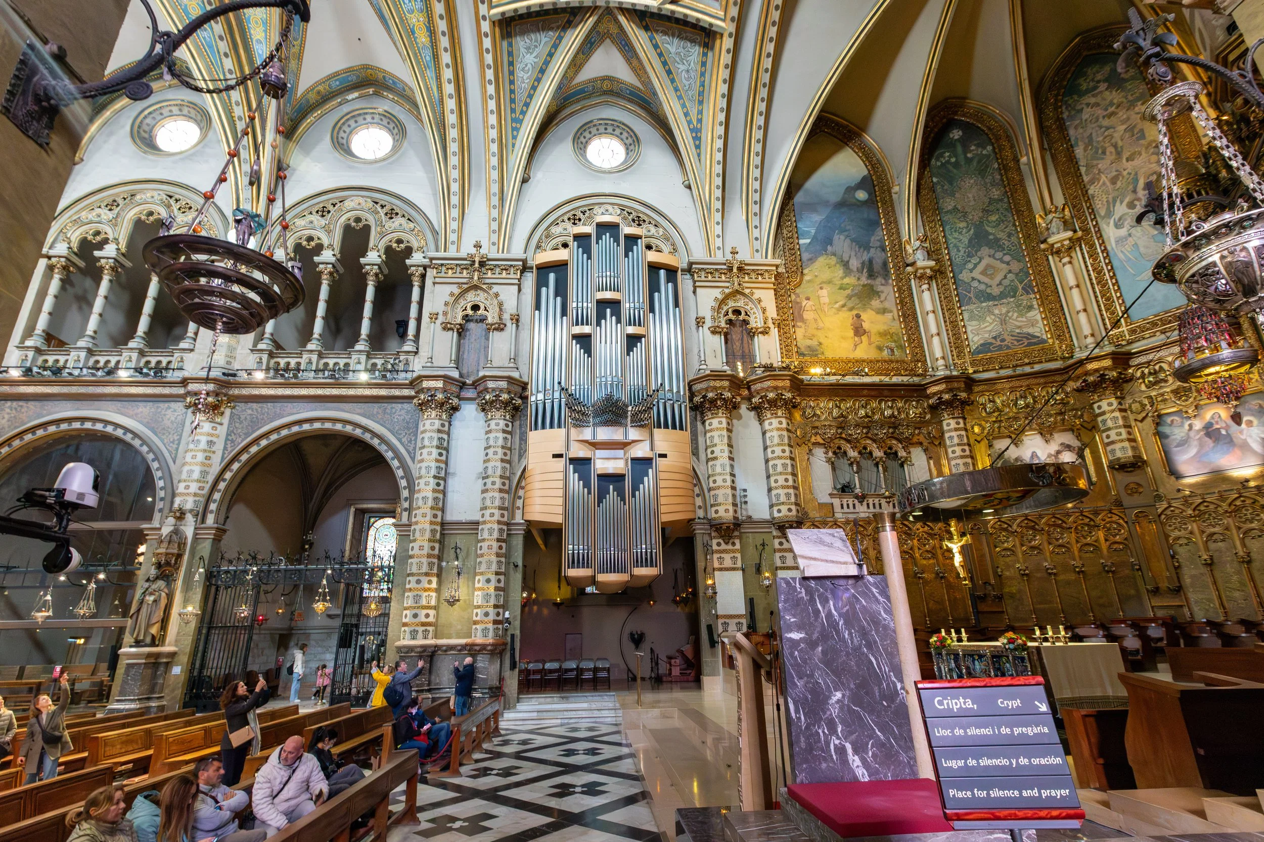  Although there has been a church at this location since the 11th Century, this basilica was constructed in the 1850s  