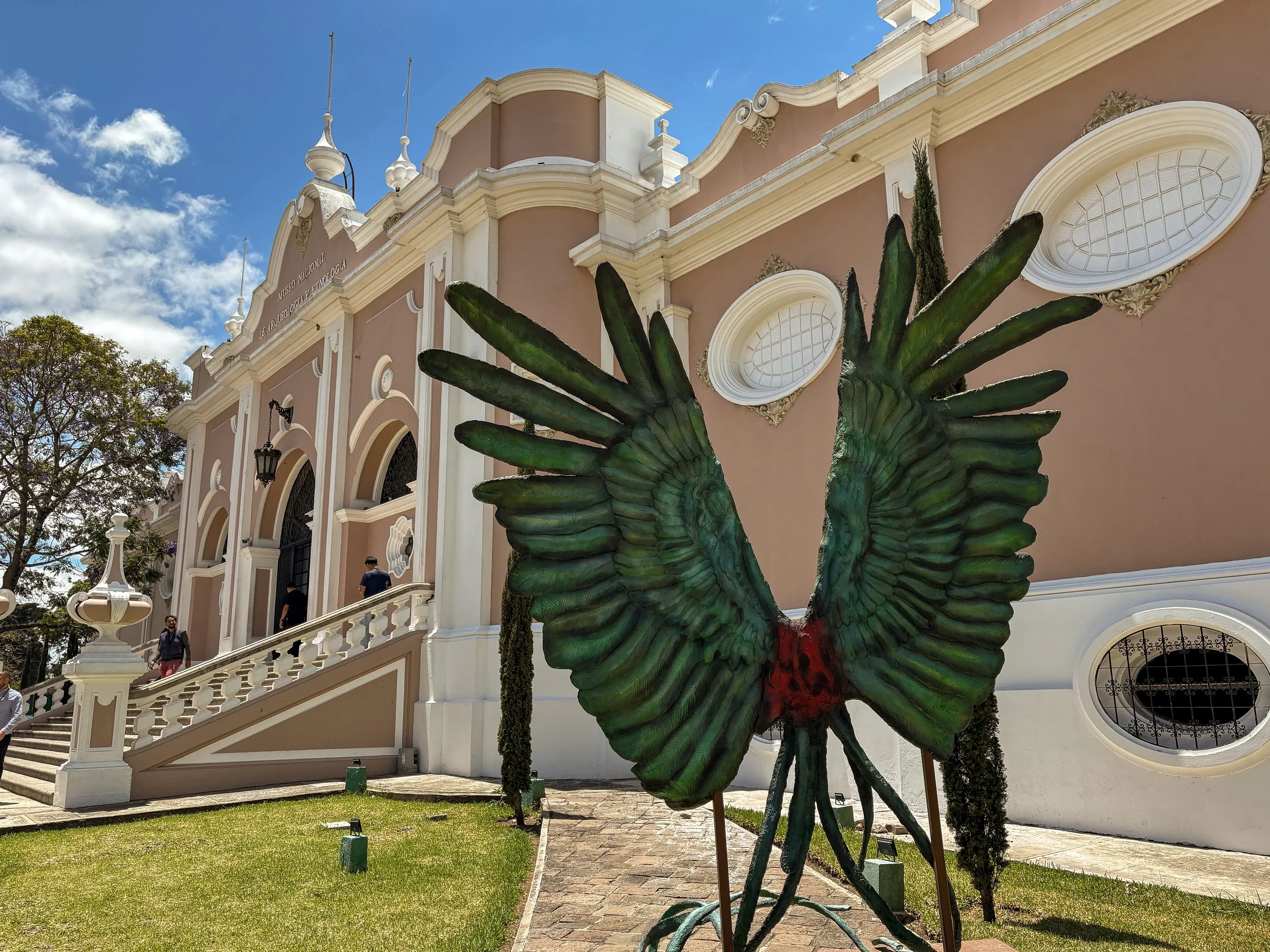  The Museo Nacional de Arqueología y Etnología houses Mayan art and historical artifacts 