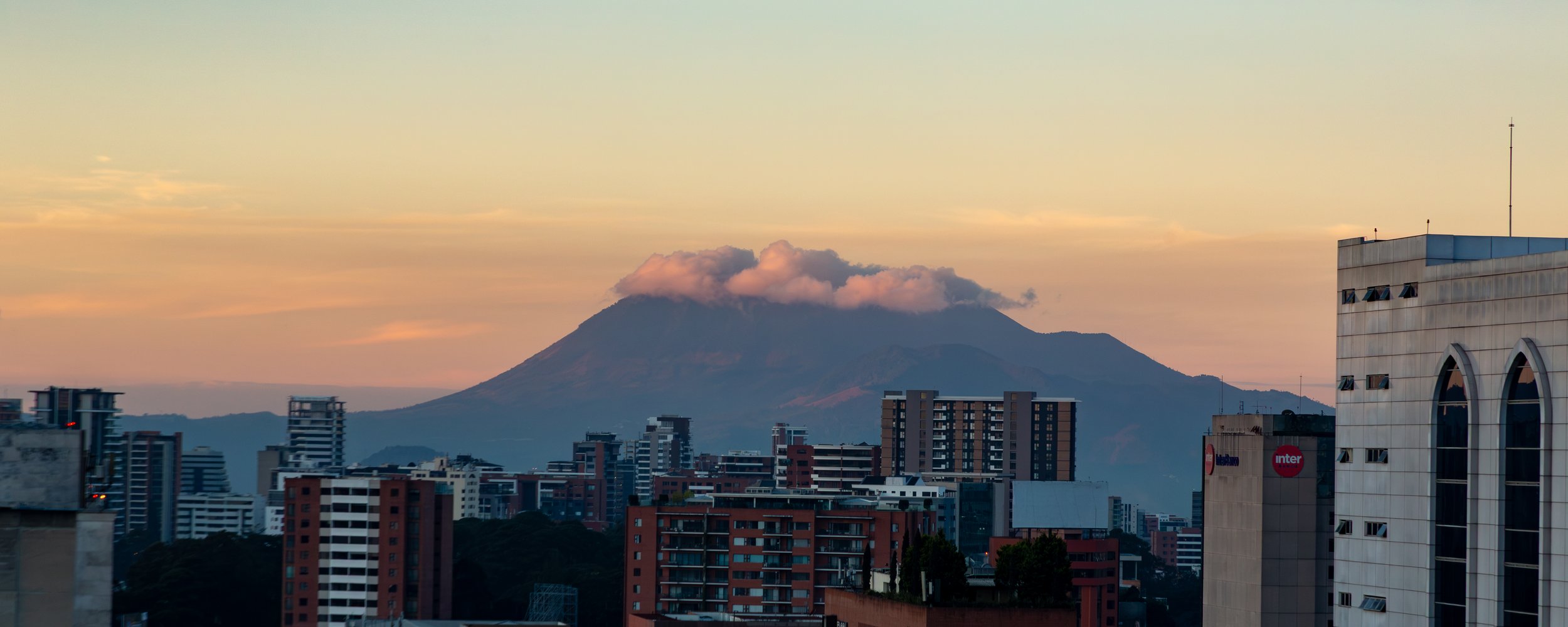 Pacaya volcano at sunrise 