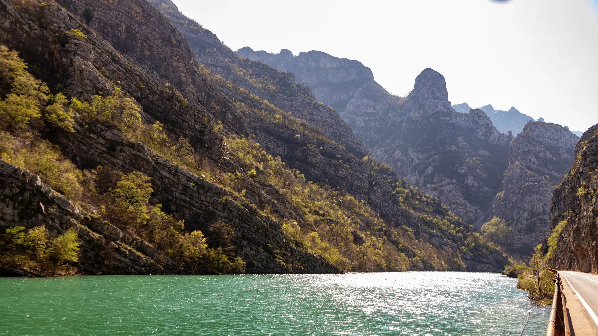  Continuing to follow the Neretva River Canyon 