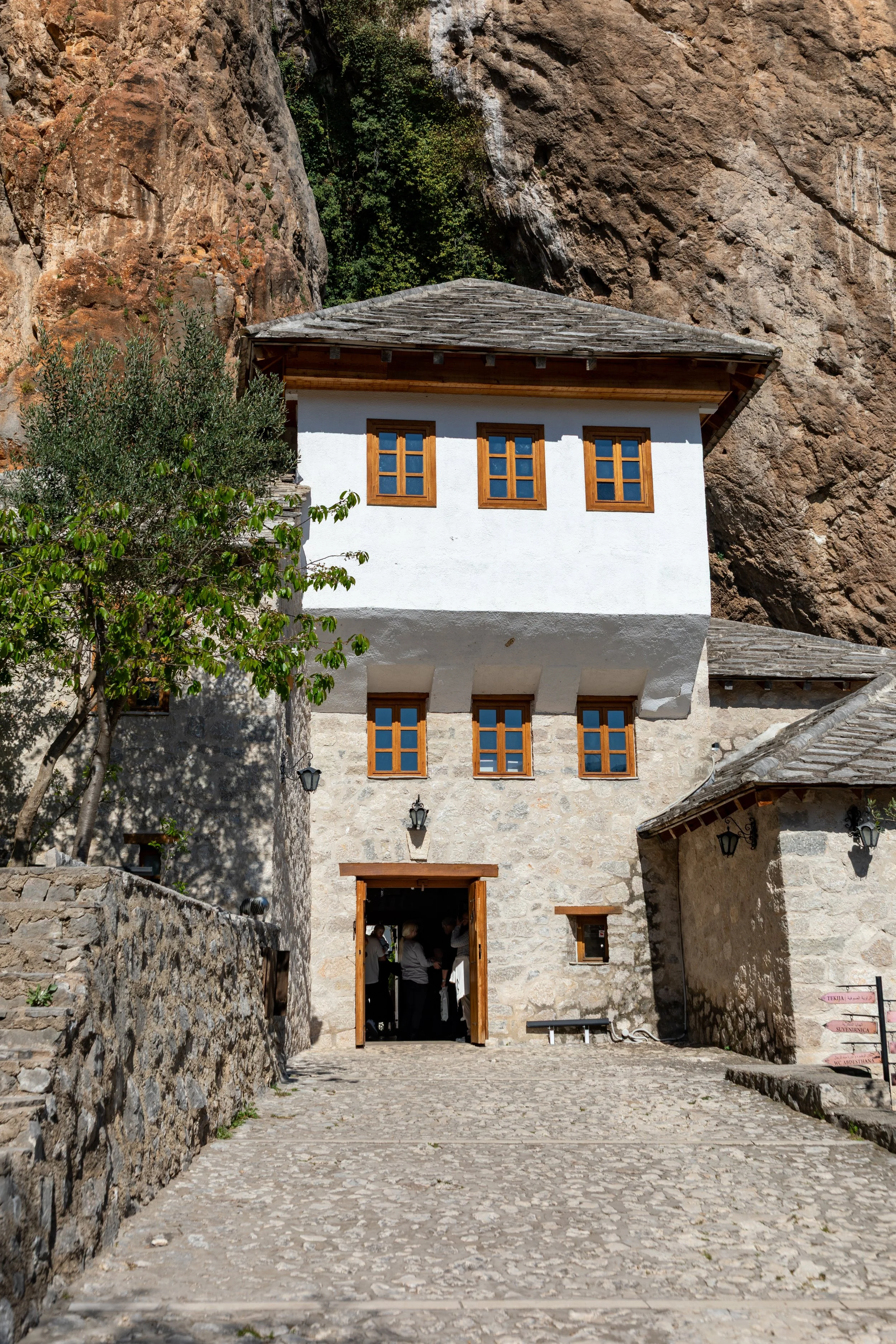  Further outside Mostar is Blagaj Tekke, a monastery built for the Dervish in the 14th century 