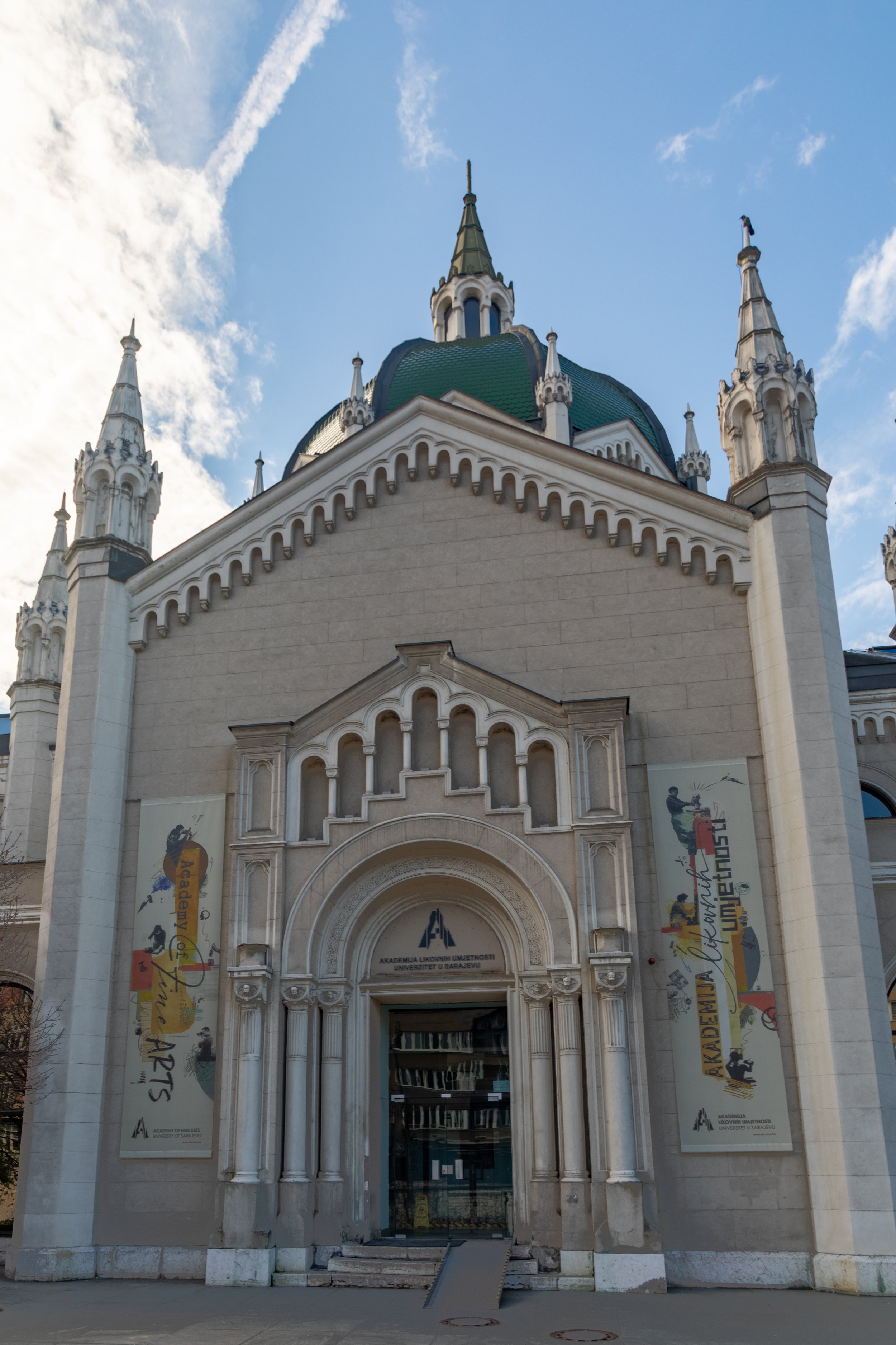  Academy of Fine Arts Sarajevo, originally built as an Evangelical church 