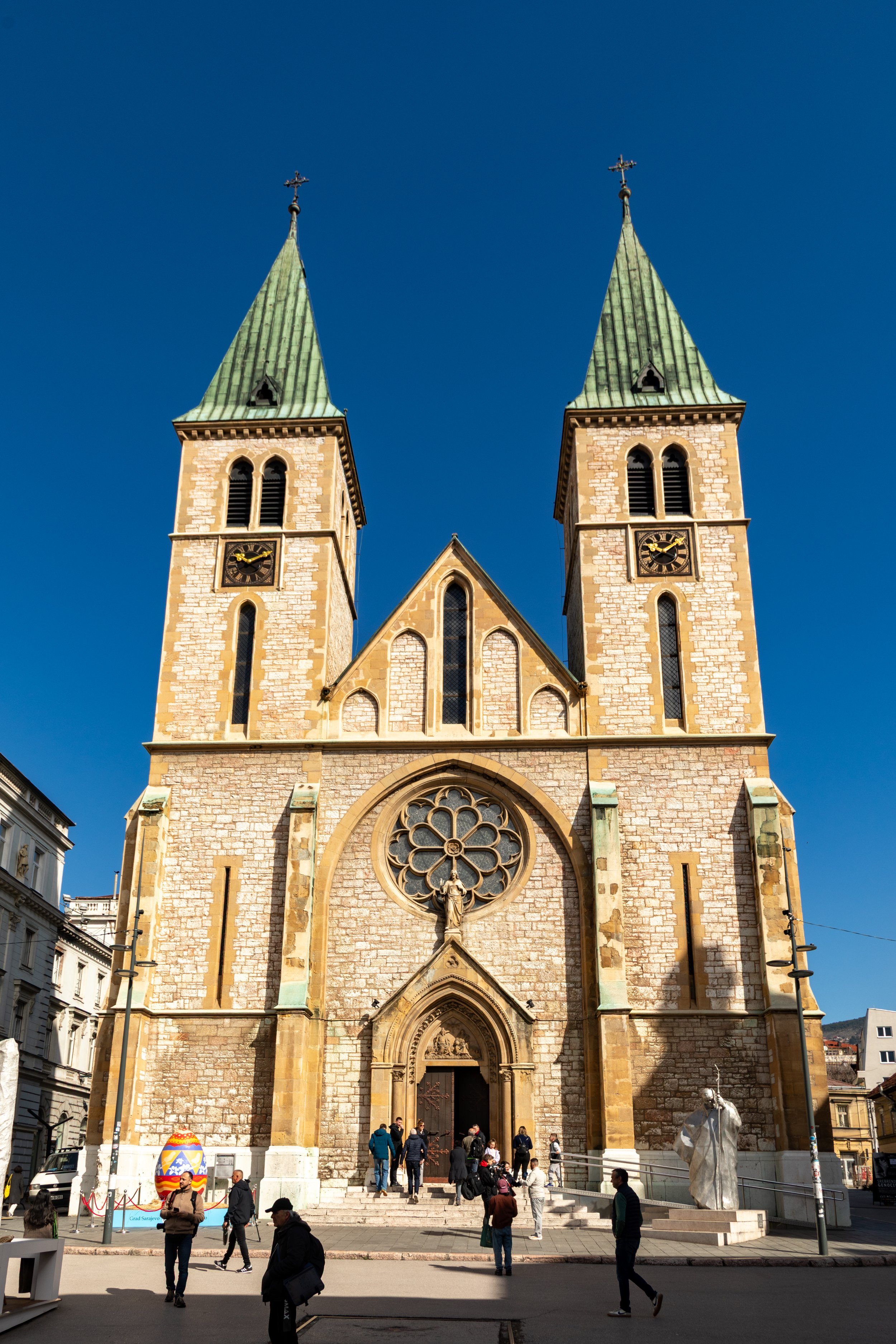  Sacred Heart Cathedral, in the Gothic Revival style, completed in 1889 