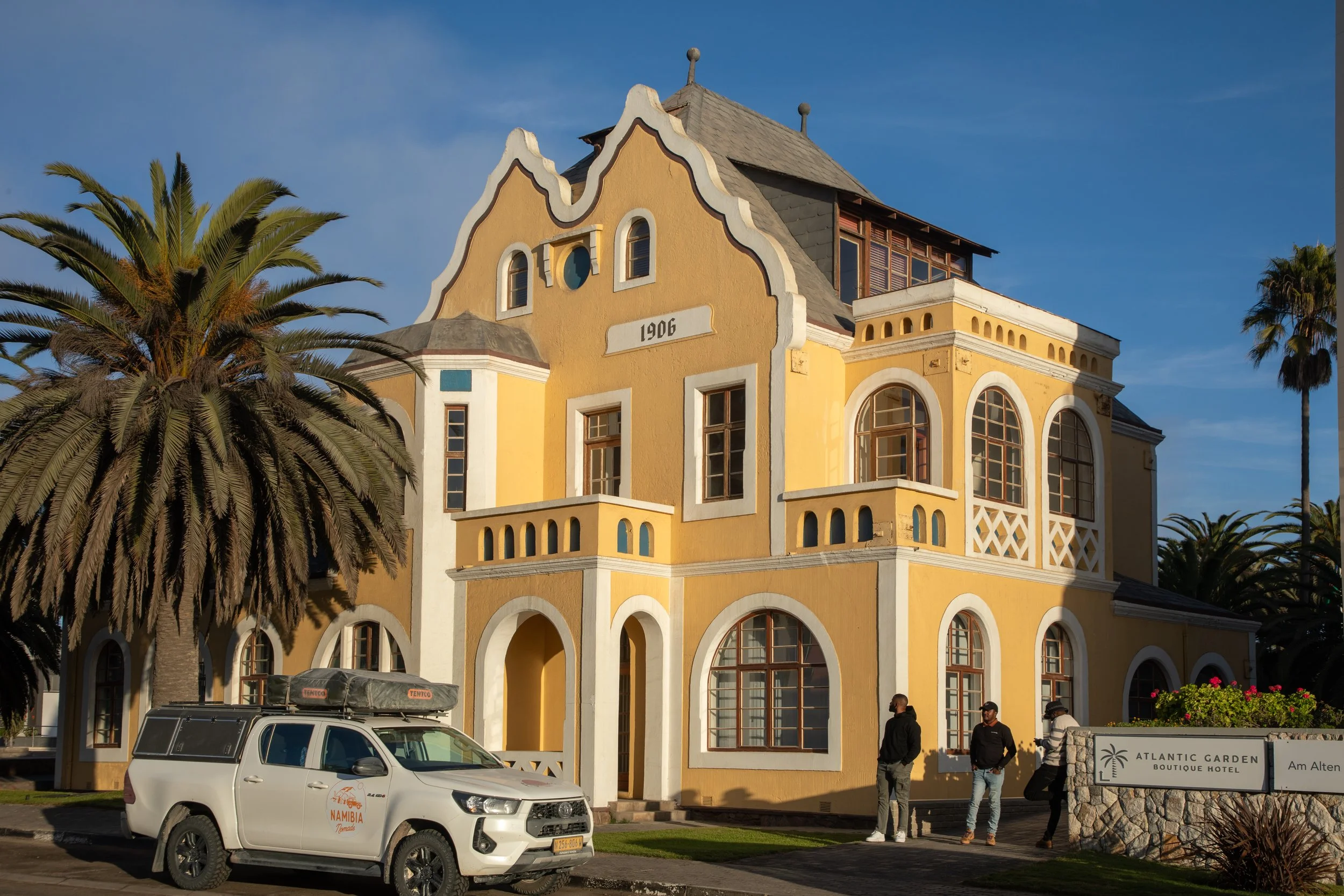  Altes Amtsgericht (Old Courthouse), one of many German colonial buildings for which Swakopmund is famous   