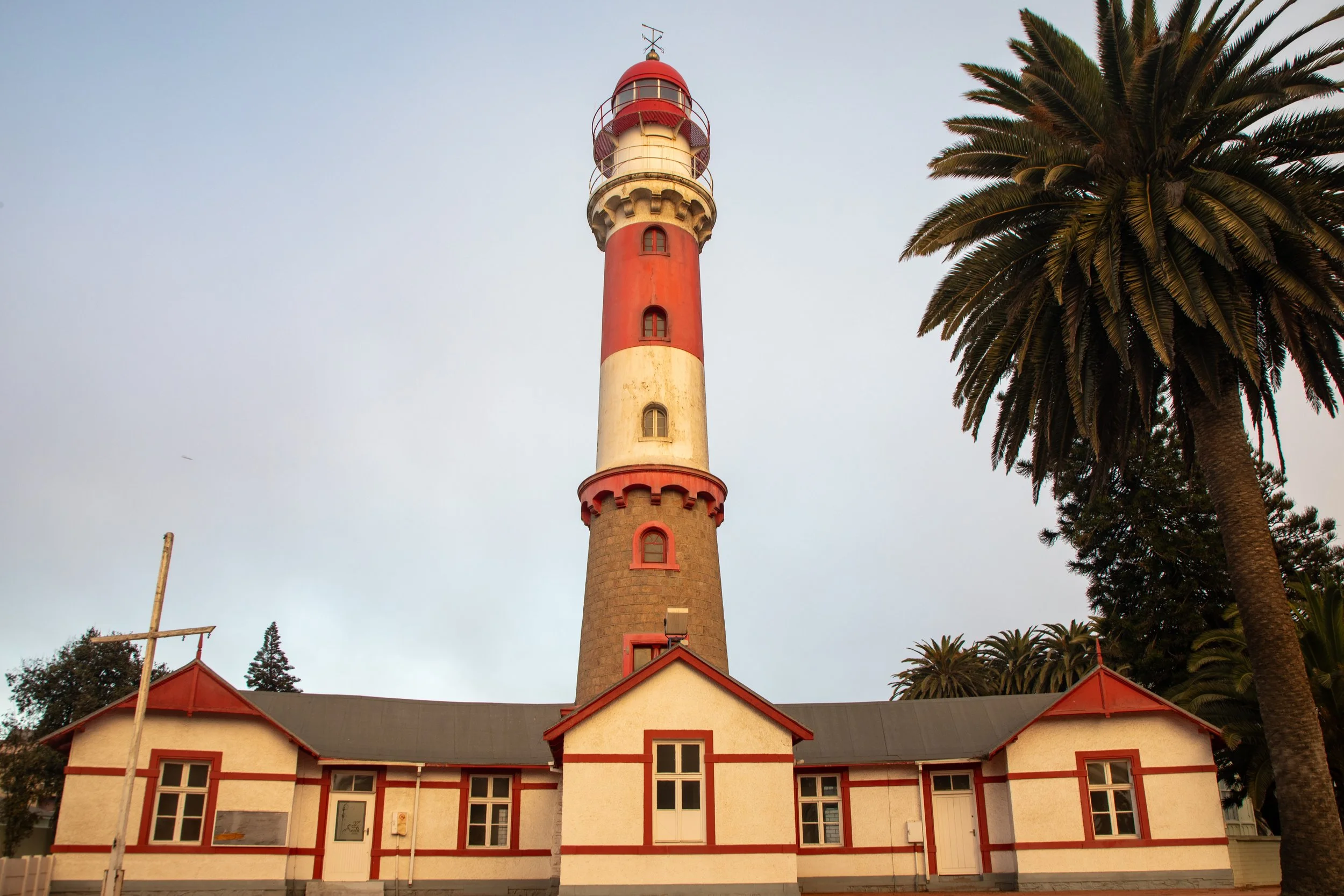  Swakopmund Lighthouse, continuing in the colonial period, built in 1908    