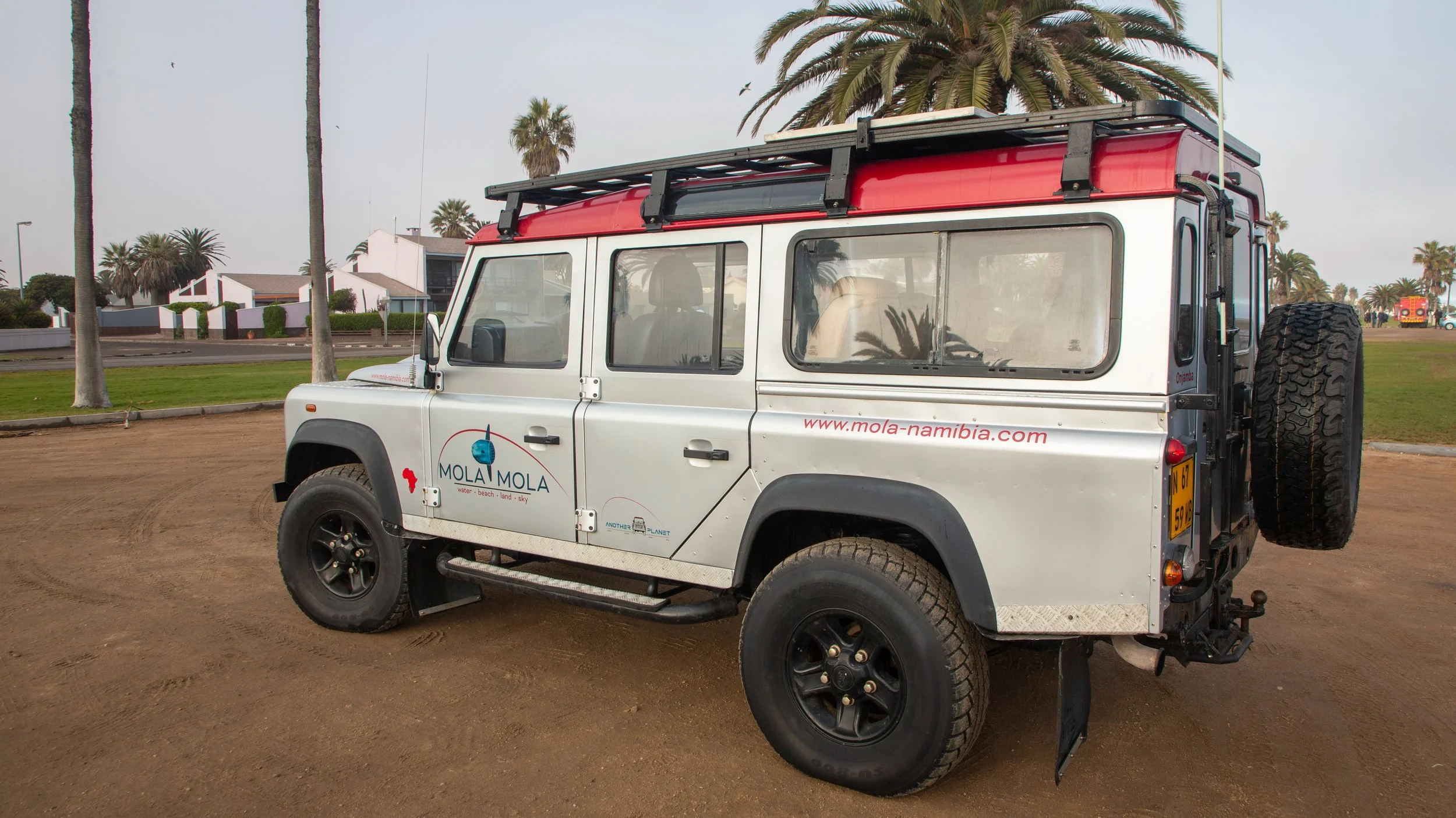  Is this a Jeep?  No, it’s British.  Practical.  Good in the sand. 