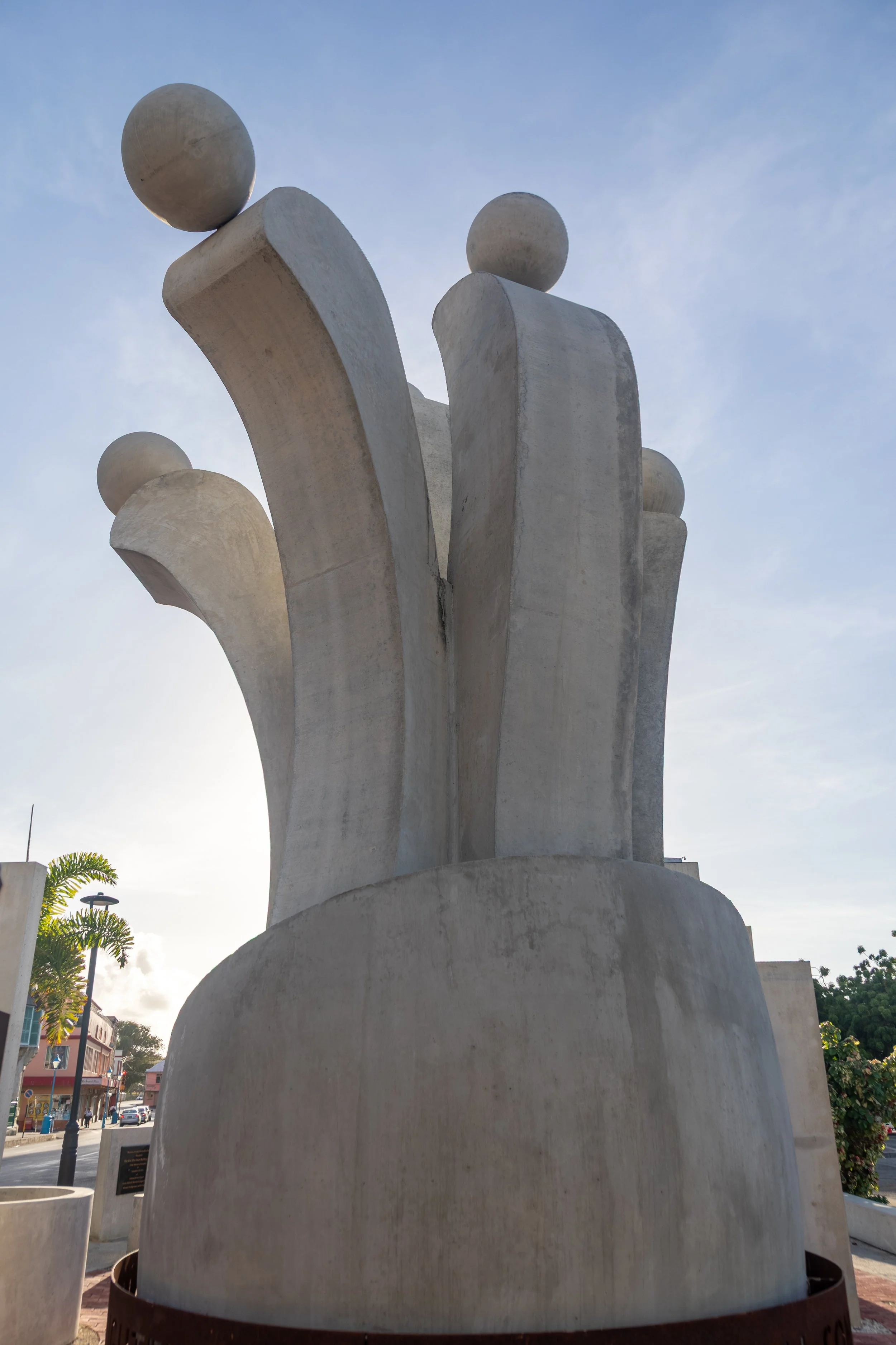  Monument to the Barbadian Family represents how the ancestral family allowed the modern Barbadian family to rise, thrive, and triumph over an oppressive past 