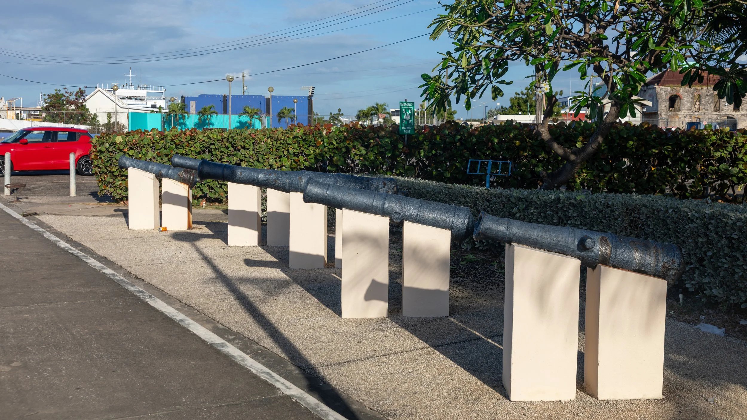 Historic cannons along the waterfront 
